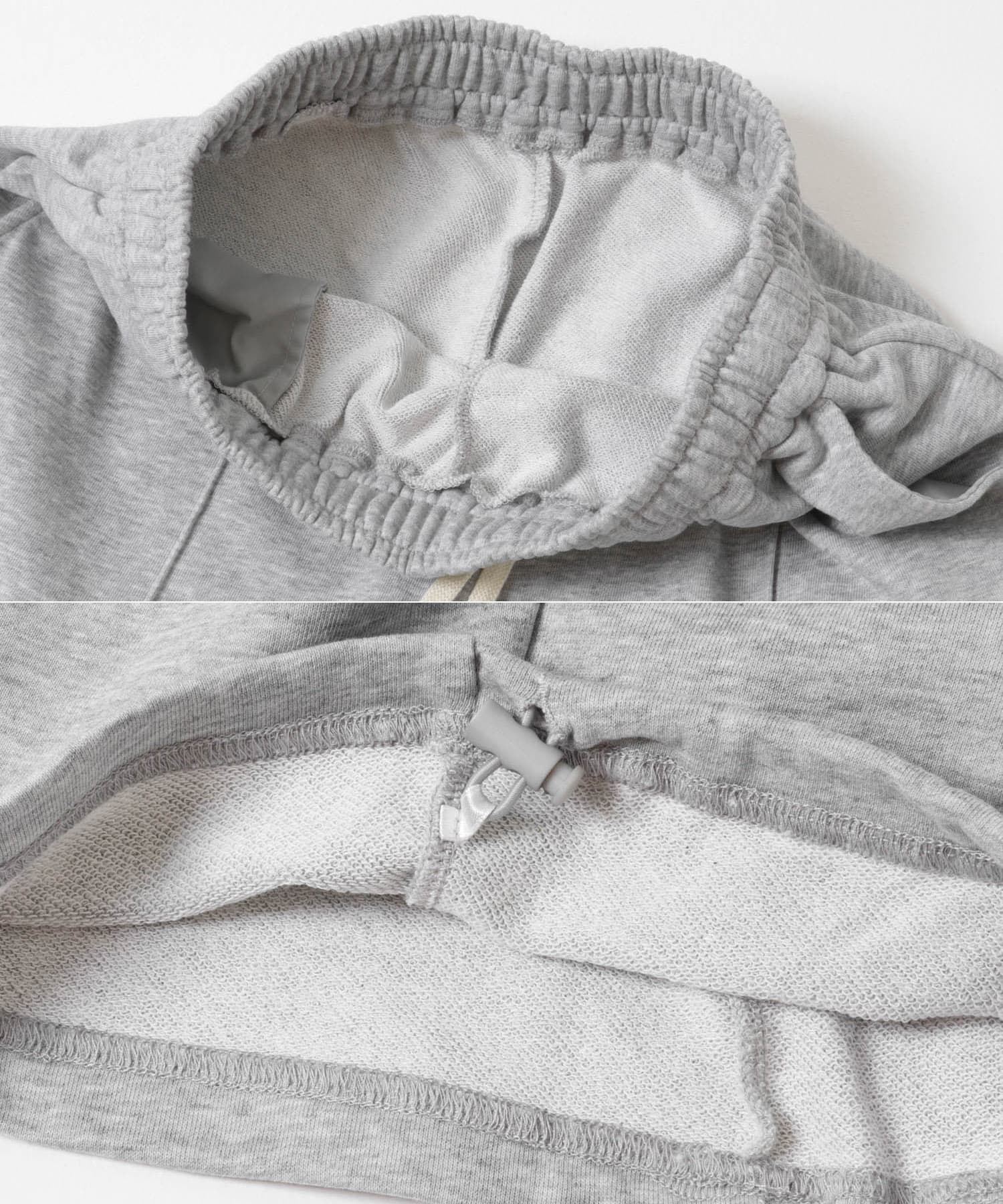 ピンタックスウェットパンツ TOP GRAY one