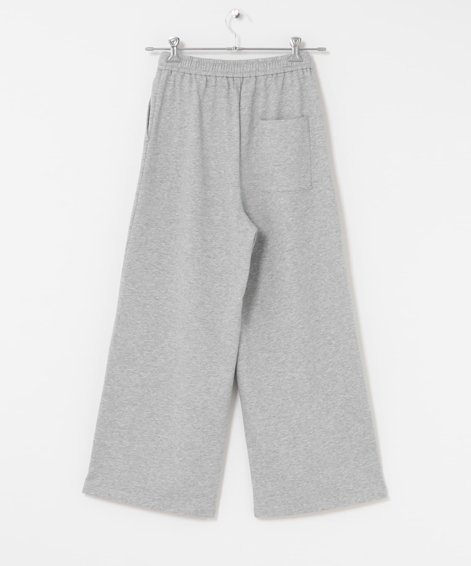 ピンタックスウェットパンツ TOP GRAY one