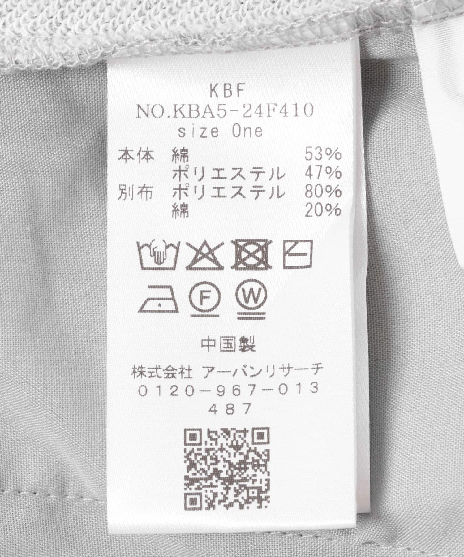 ピンタックスウェットパンツ TOP GRAY one