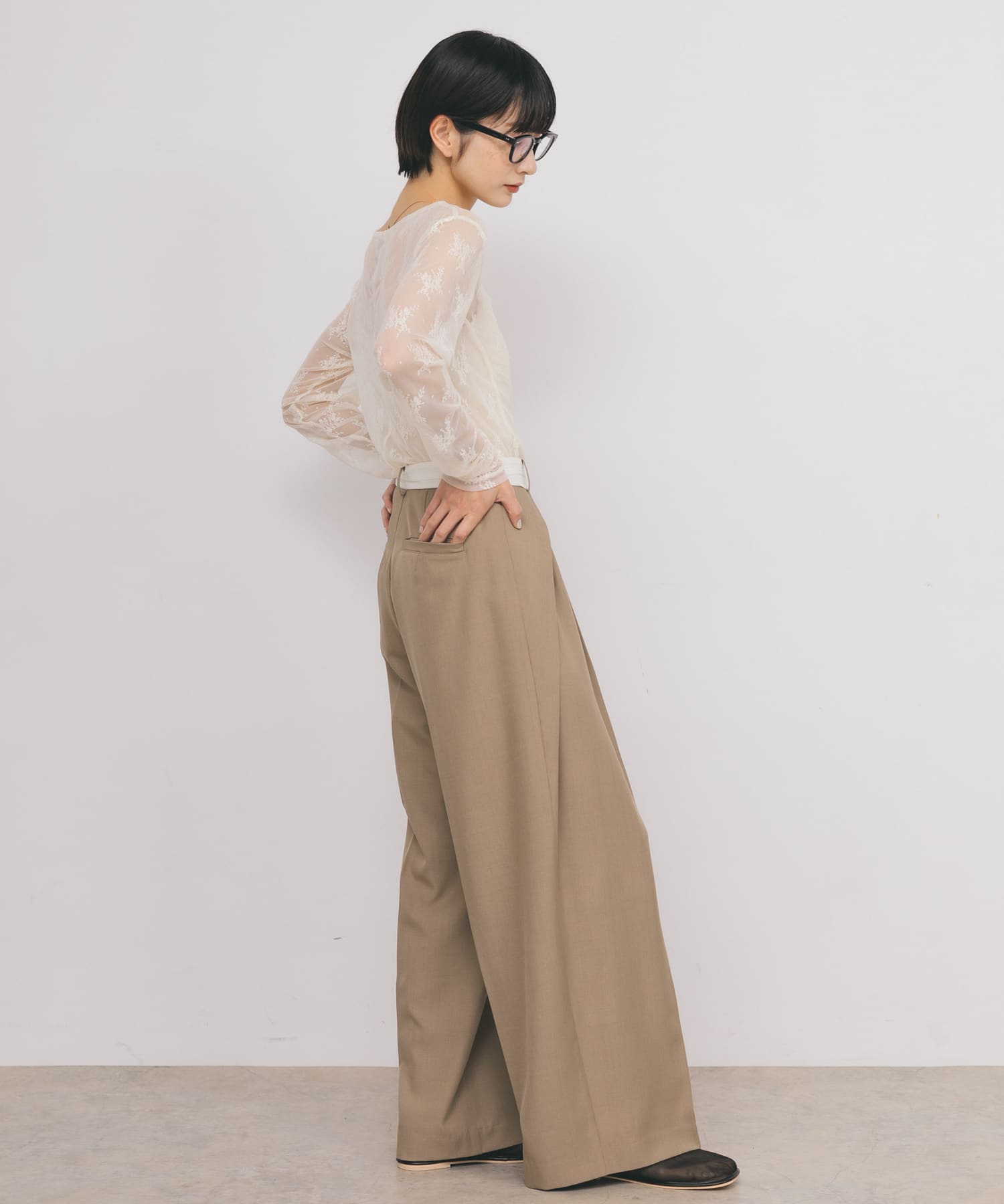 身長：159cm サイズ：36