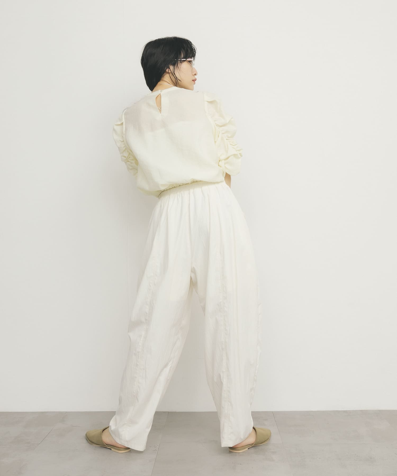 身長：160cm サイズ：one