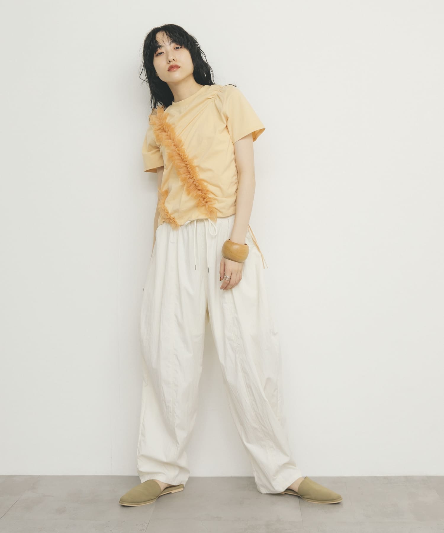 身長：160cm サイズ：one
