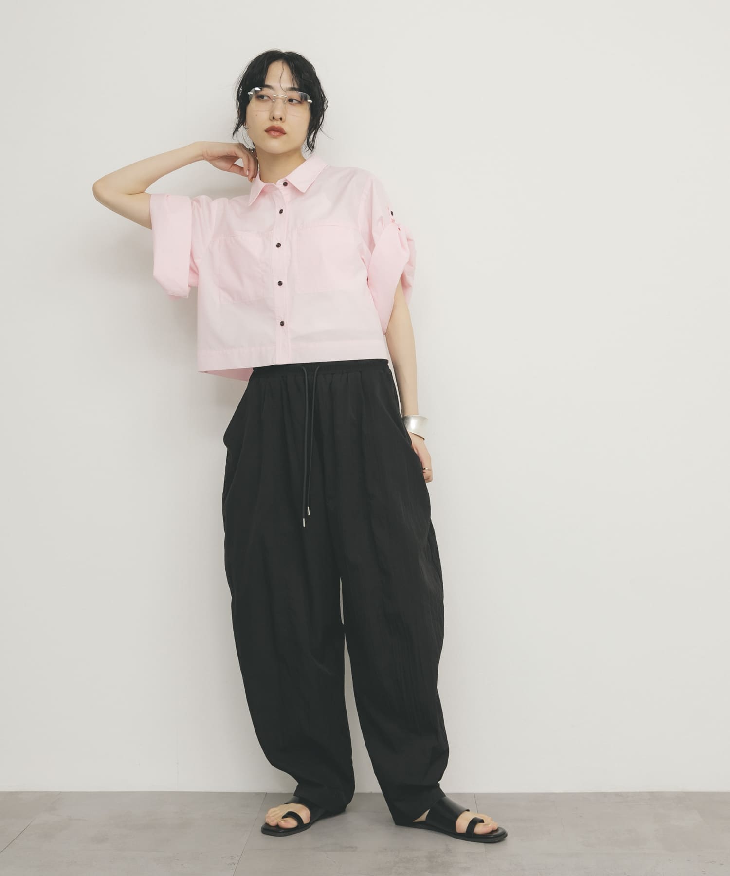 身長：160cm サイズ：one