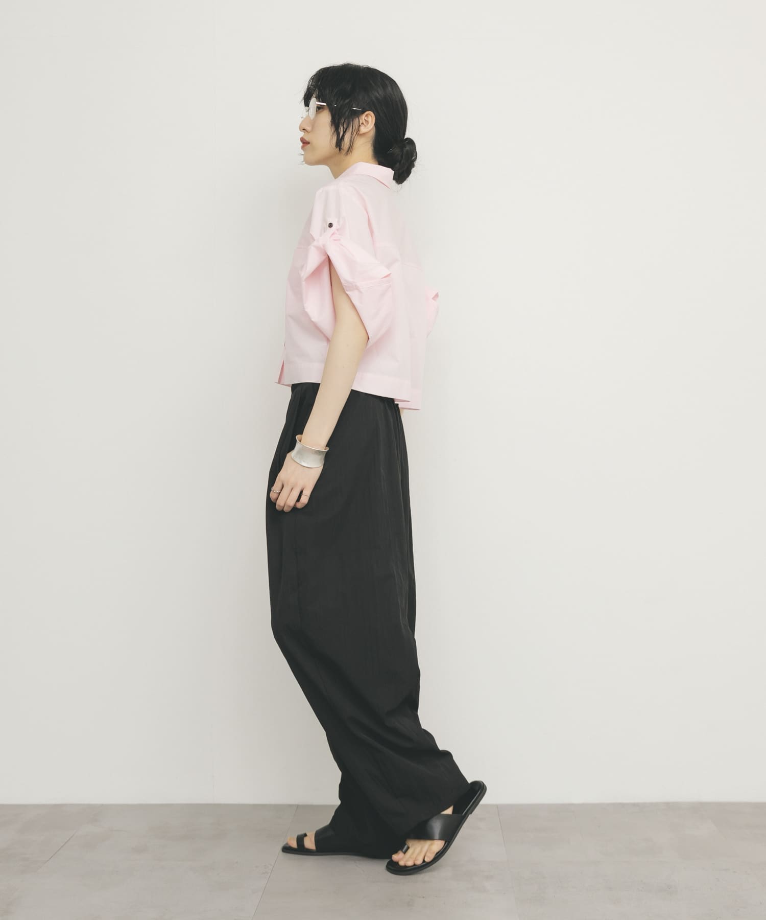 身長：160cm サイズ：one