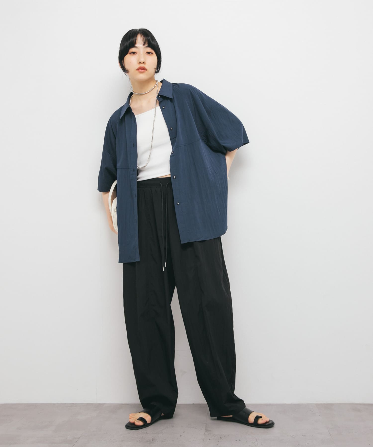 身長：160cm サイズ：one