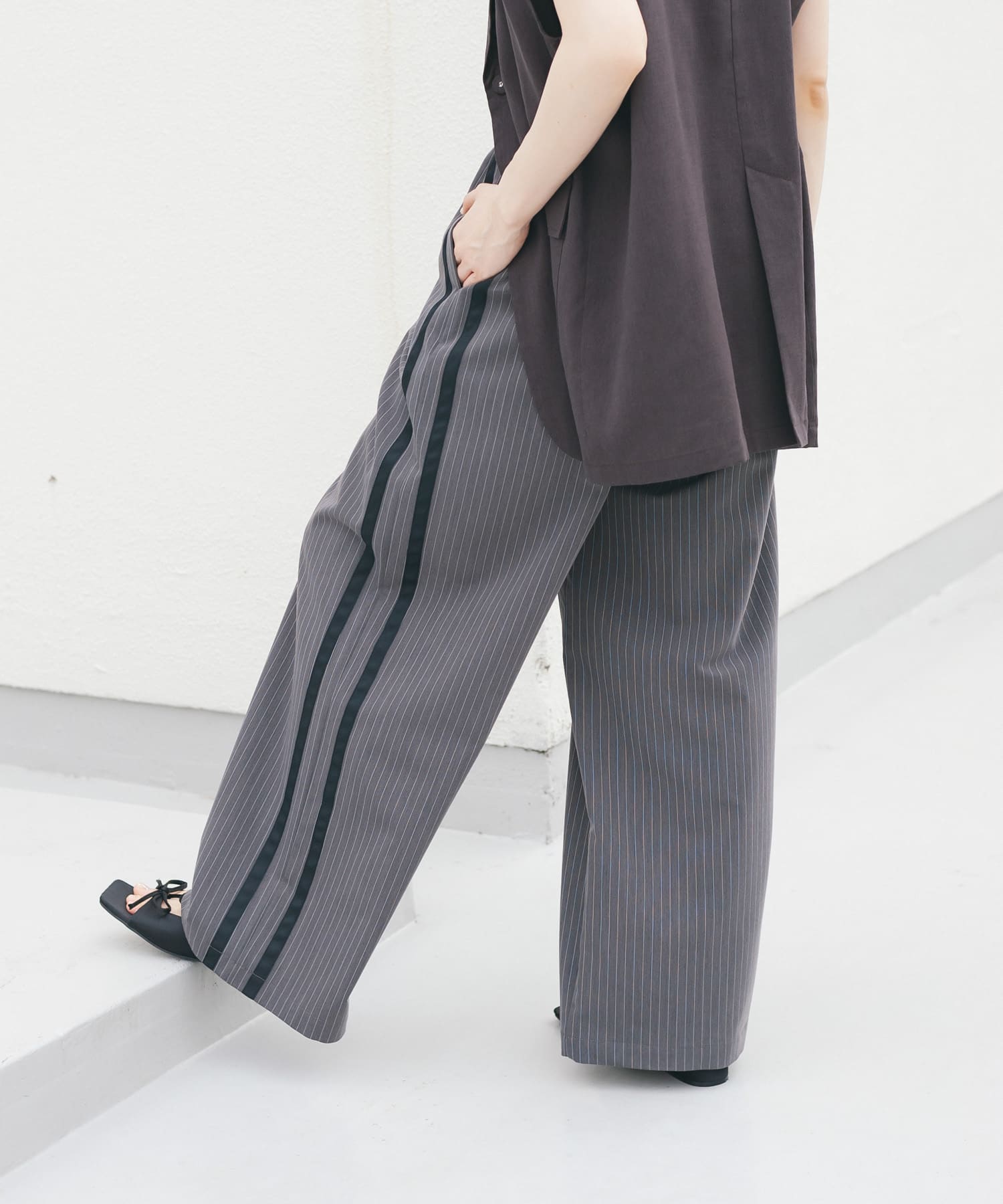 身長：160cm サイズ：one