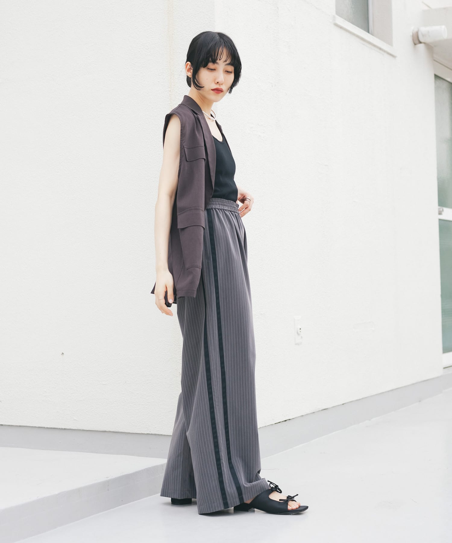 身長：160cm サイズ：one