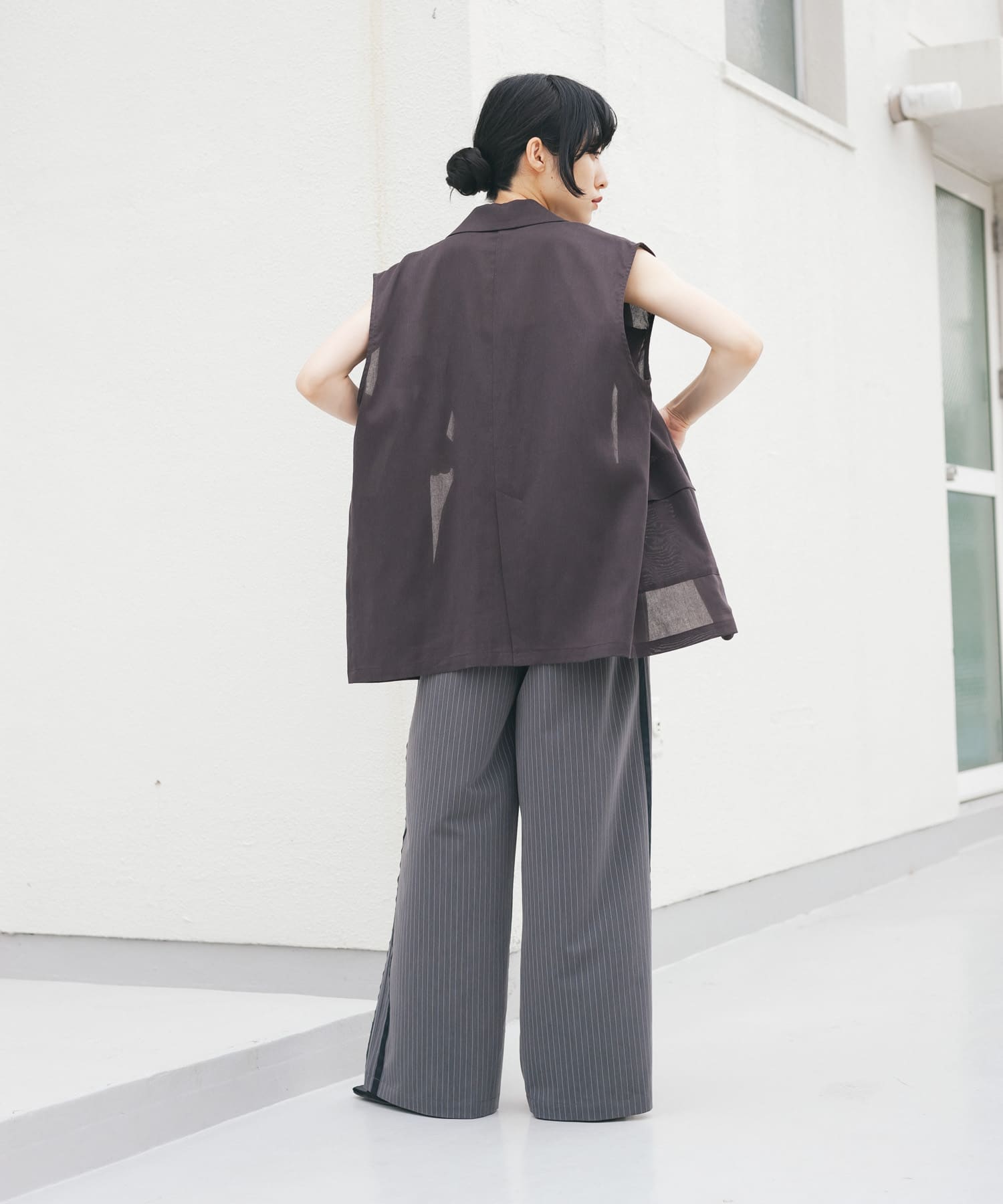 身長：160cm サイズ：one