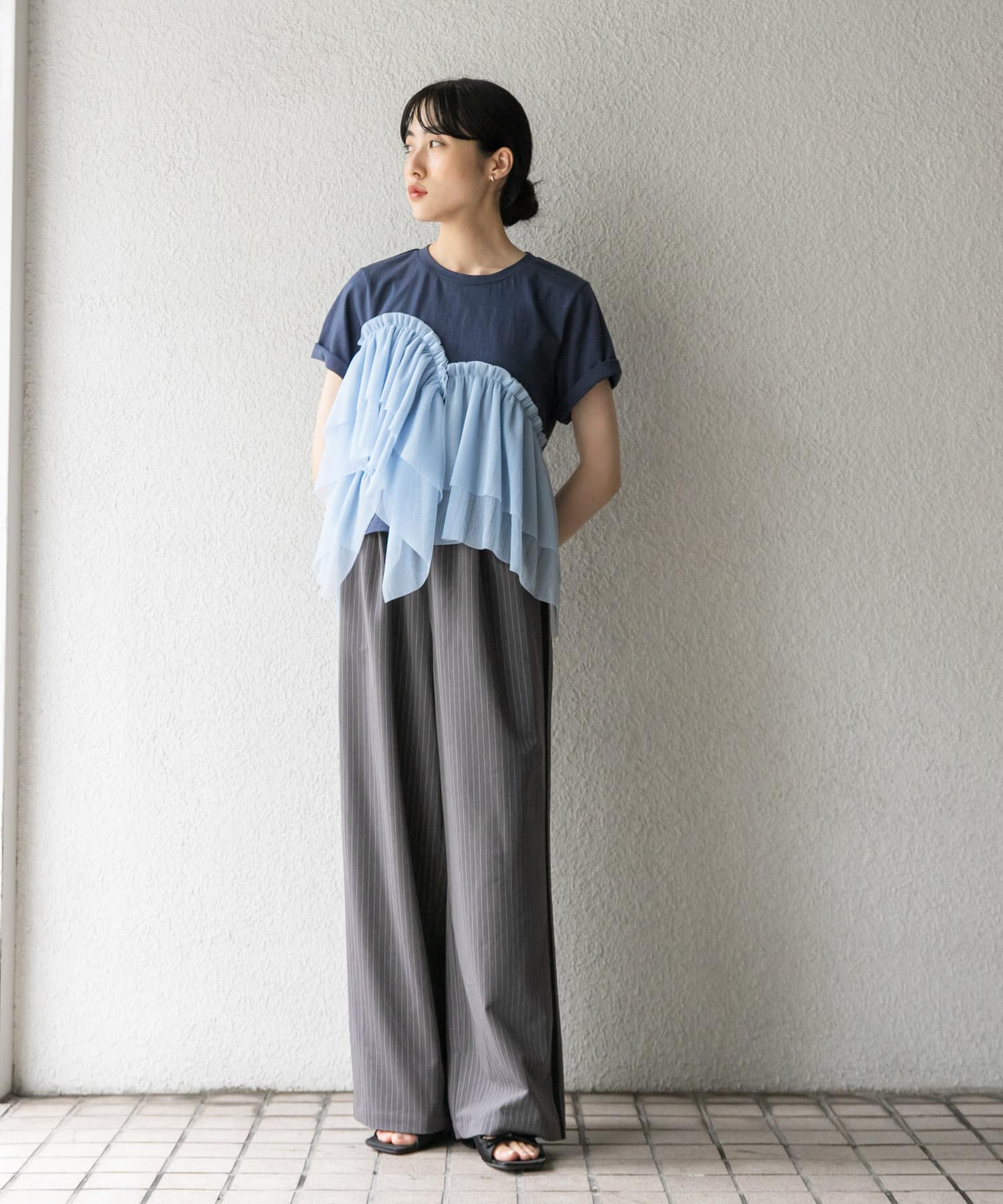 身長：160cm サイズ：one