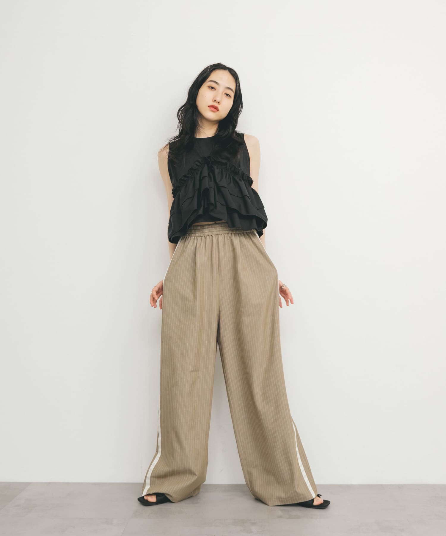 身長：160cm サイズ：one