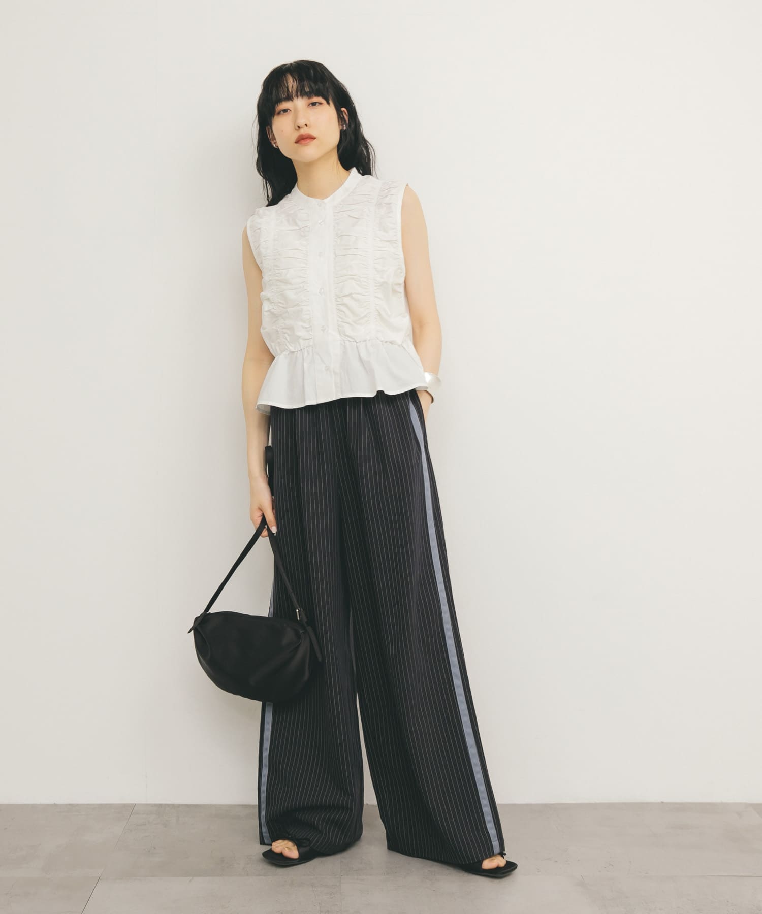 身長：160cm サイズ：one