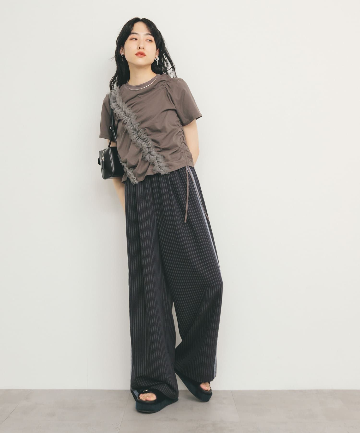 身長：160cm サイズ：one