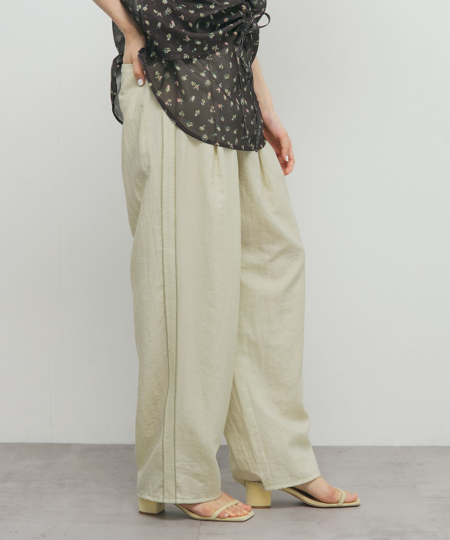 身長：160cm サイズ：one