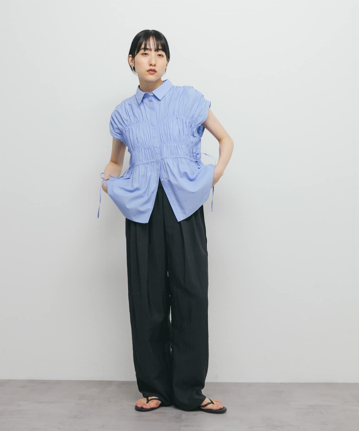身長：160cm サイズ：one