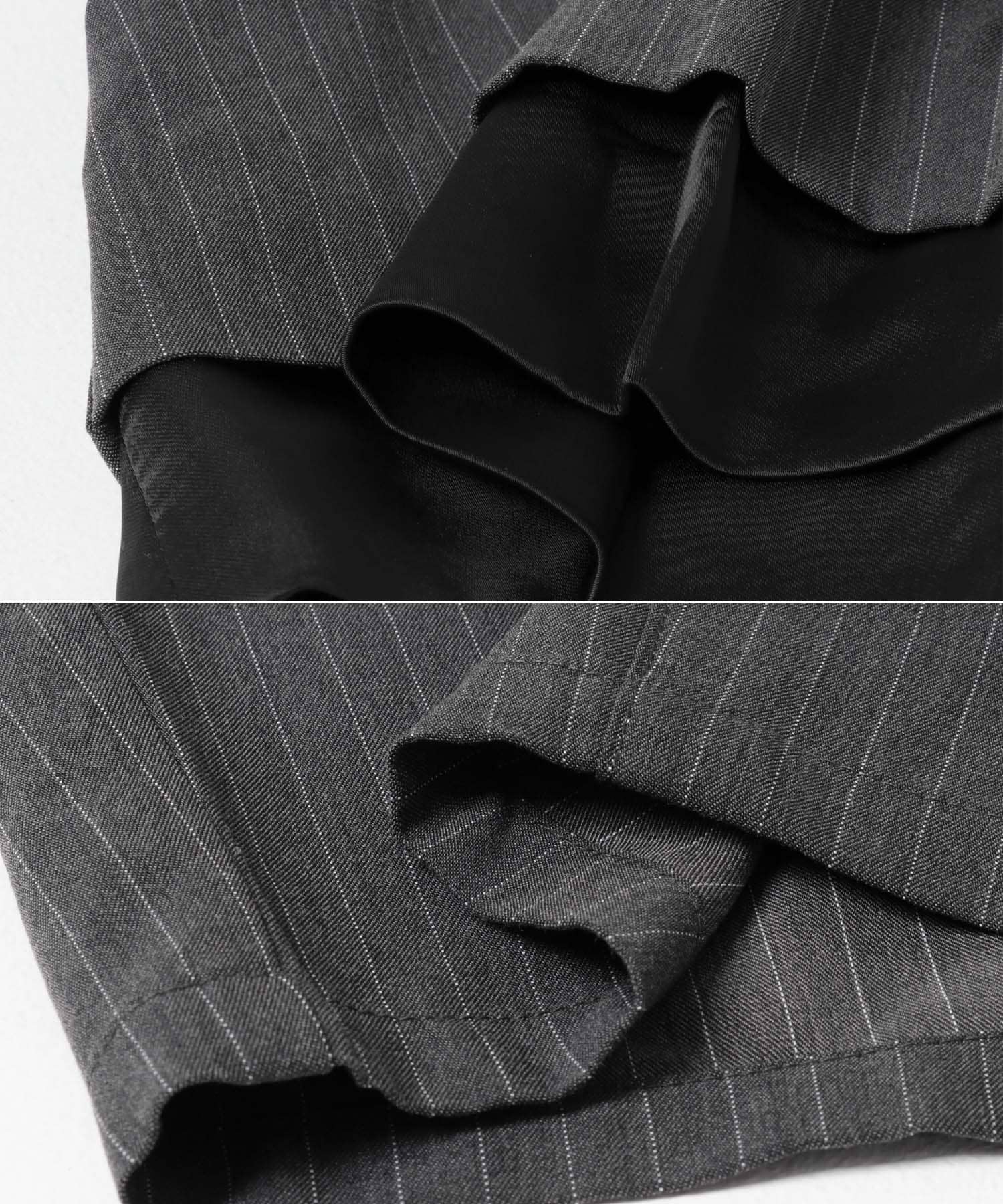 マルチビスチェSETイージーワイドパンツ CHARCOAL one