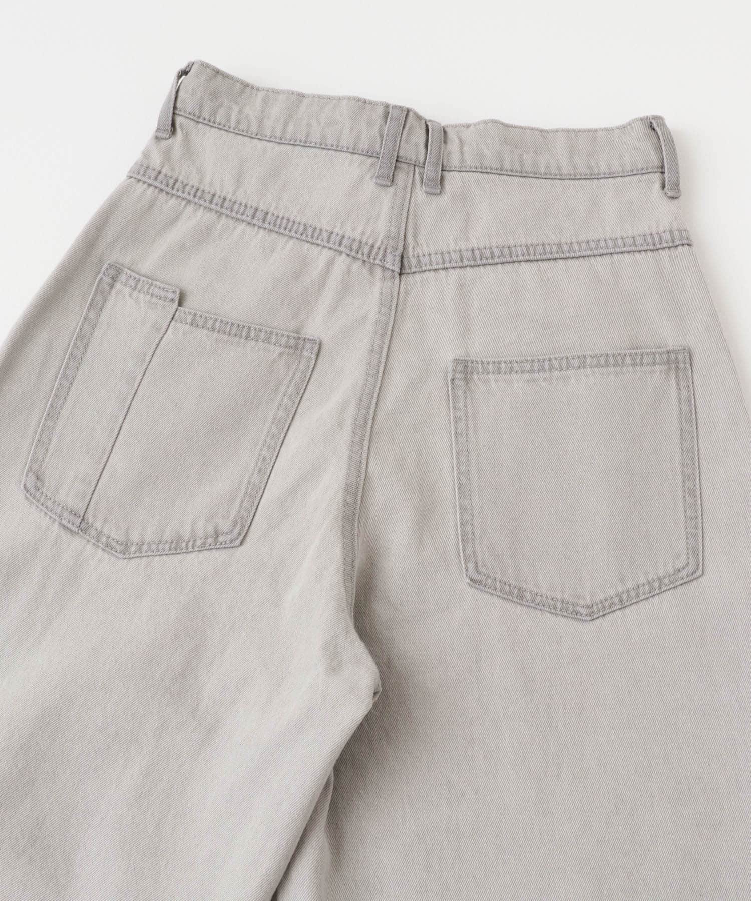 『2サイズ展開』ドローストリングデニム GRAY 36