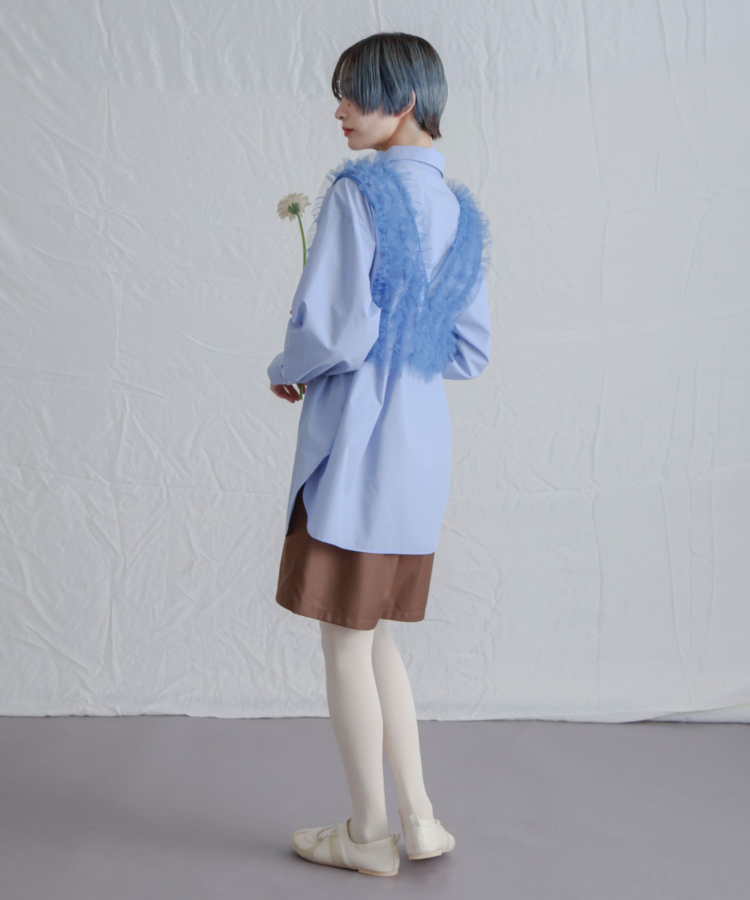 身長：159cm サイズ：one