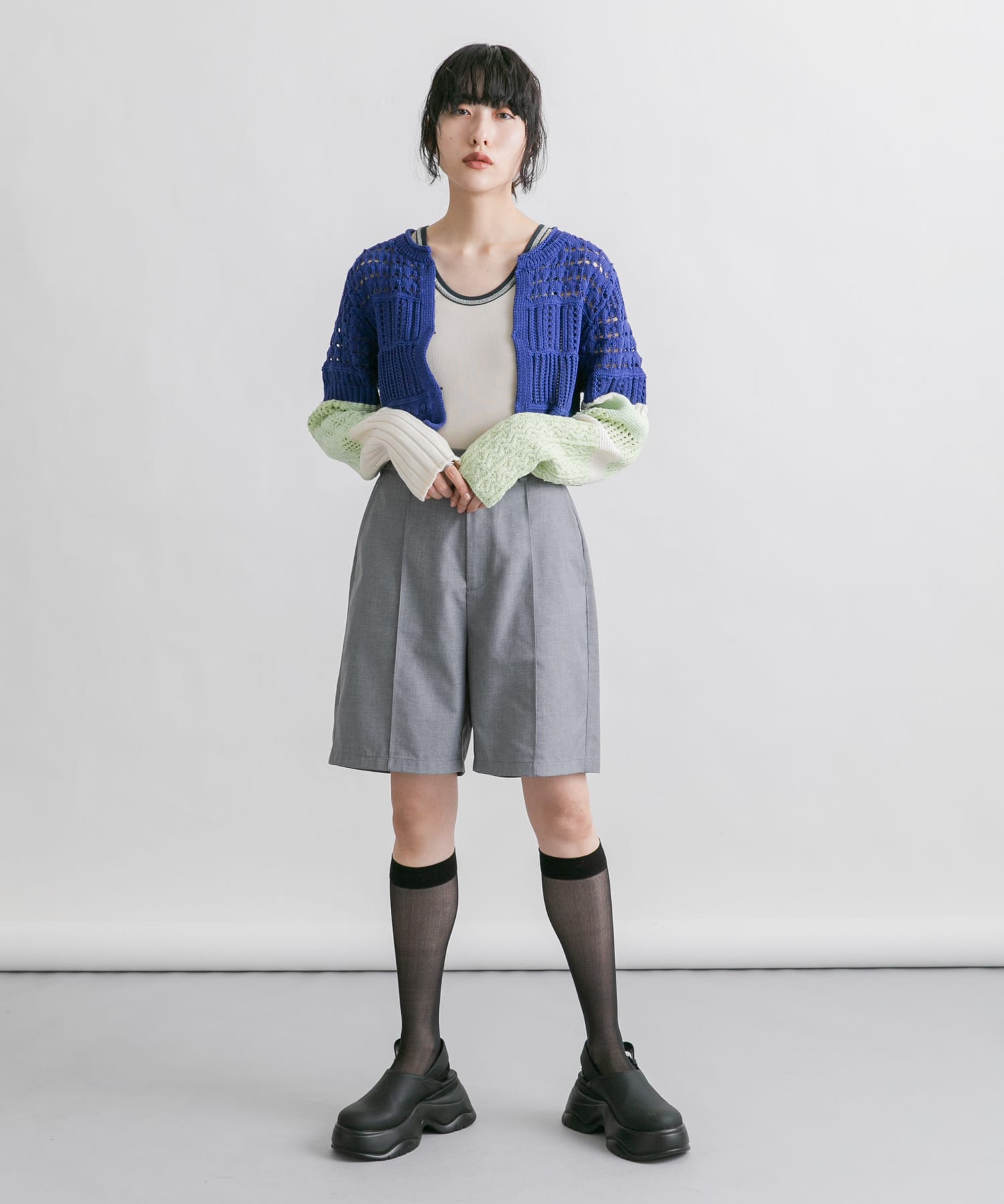 ピンタックショートパンツ(one L.GRAY): ボトム｜URBAN RESEARCH公式
