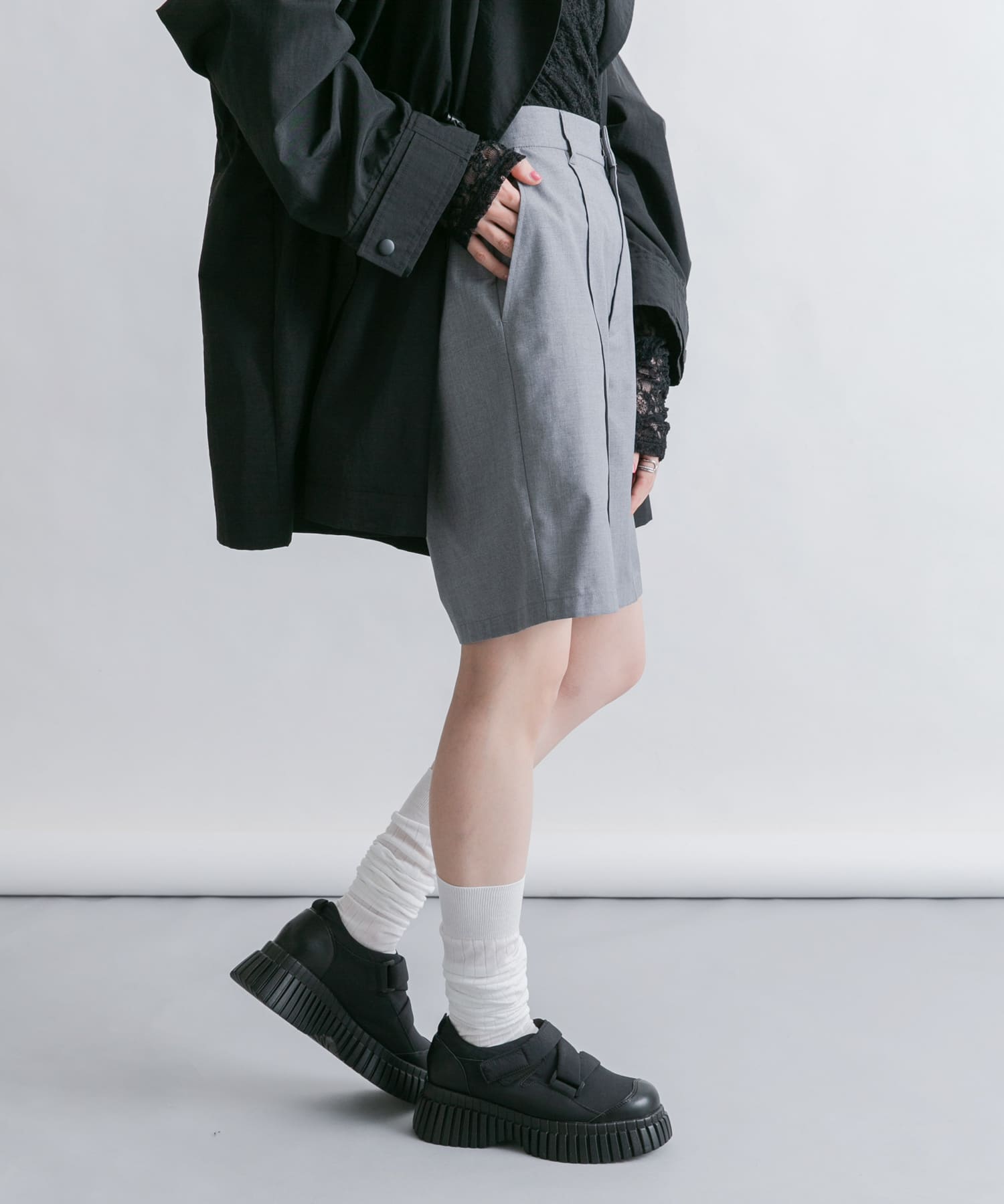 身長：160cm サイズ：one