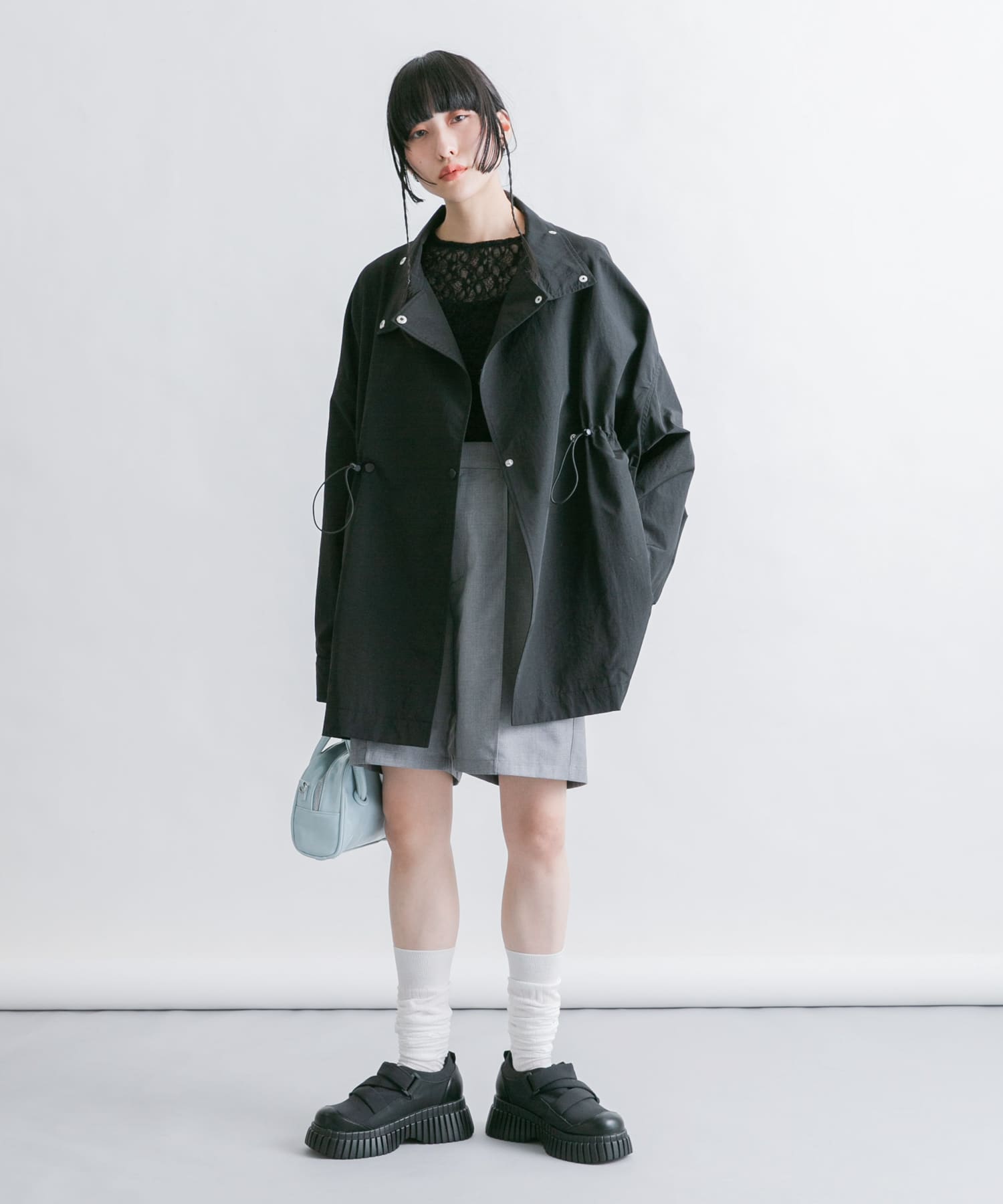 身長：160cm サイズ：one
