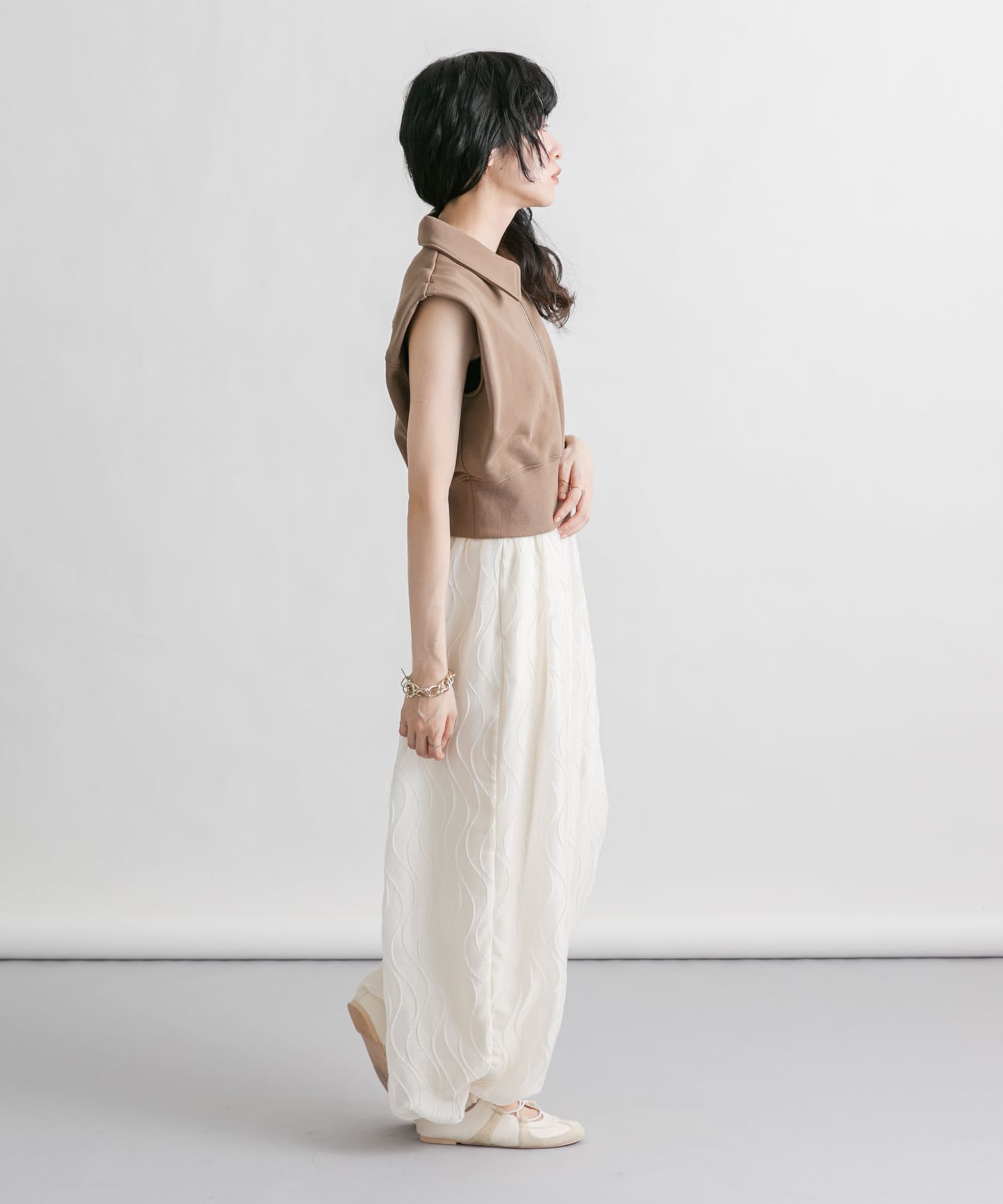 身長：160cm サイズ：one