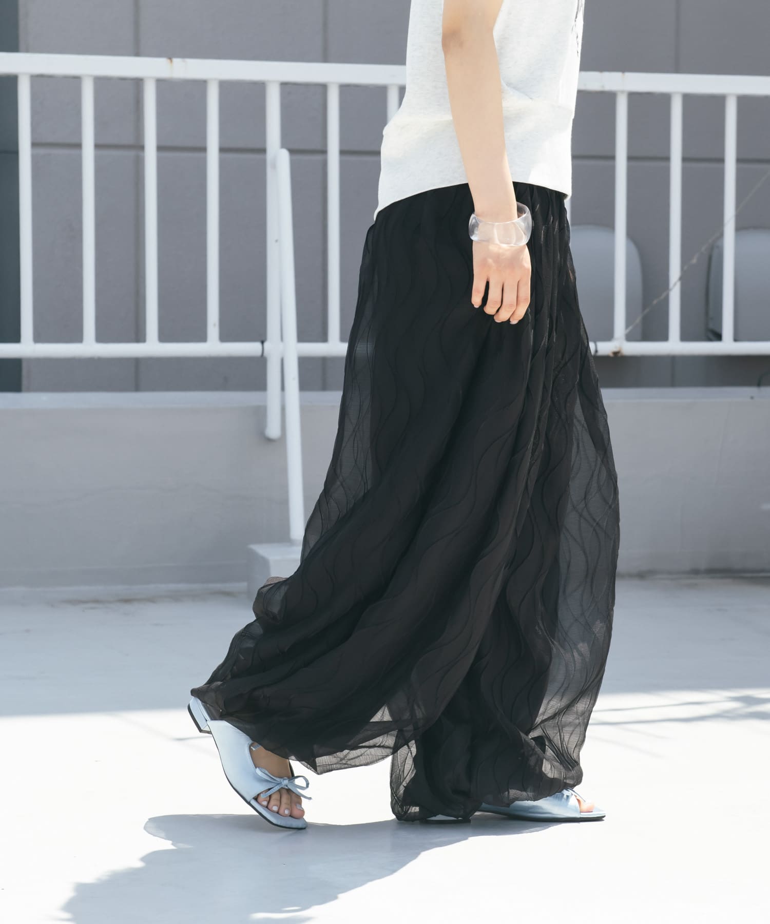 身長：153cm サイズ：one