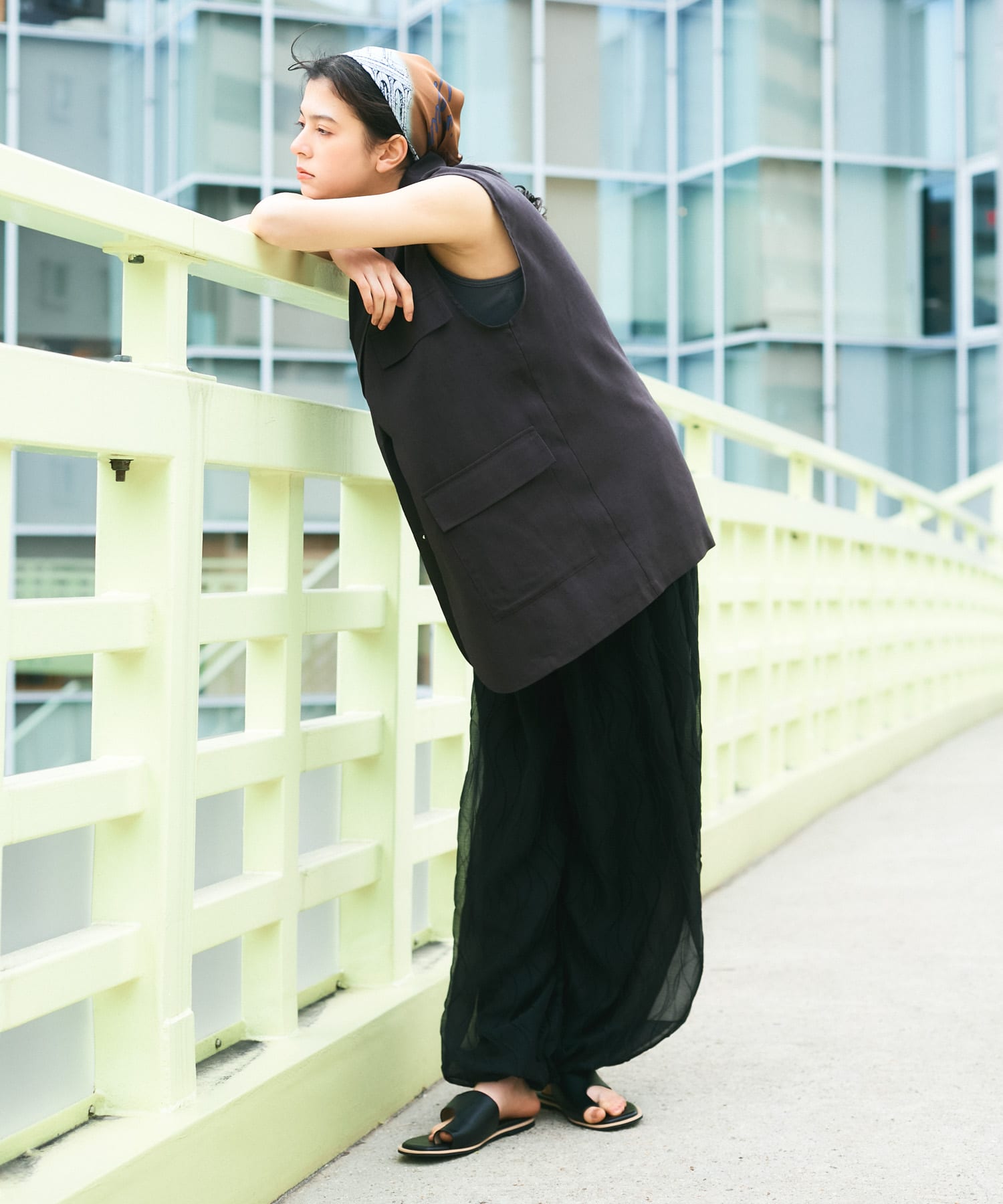身長：164cm サイズ：one