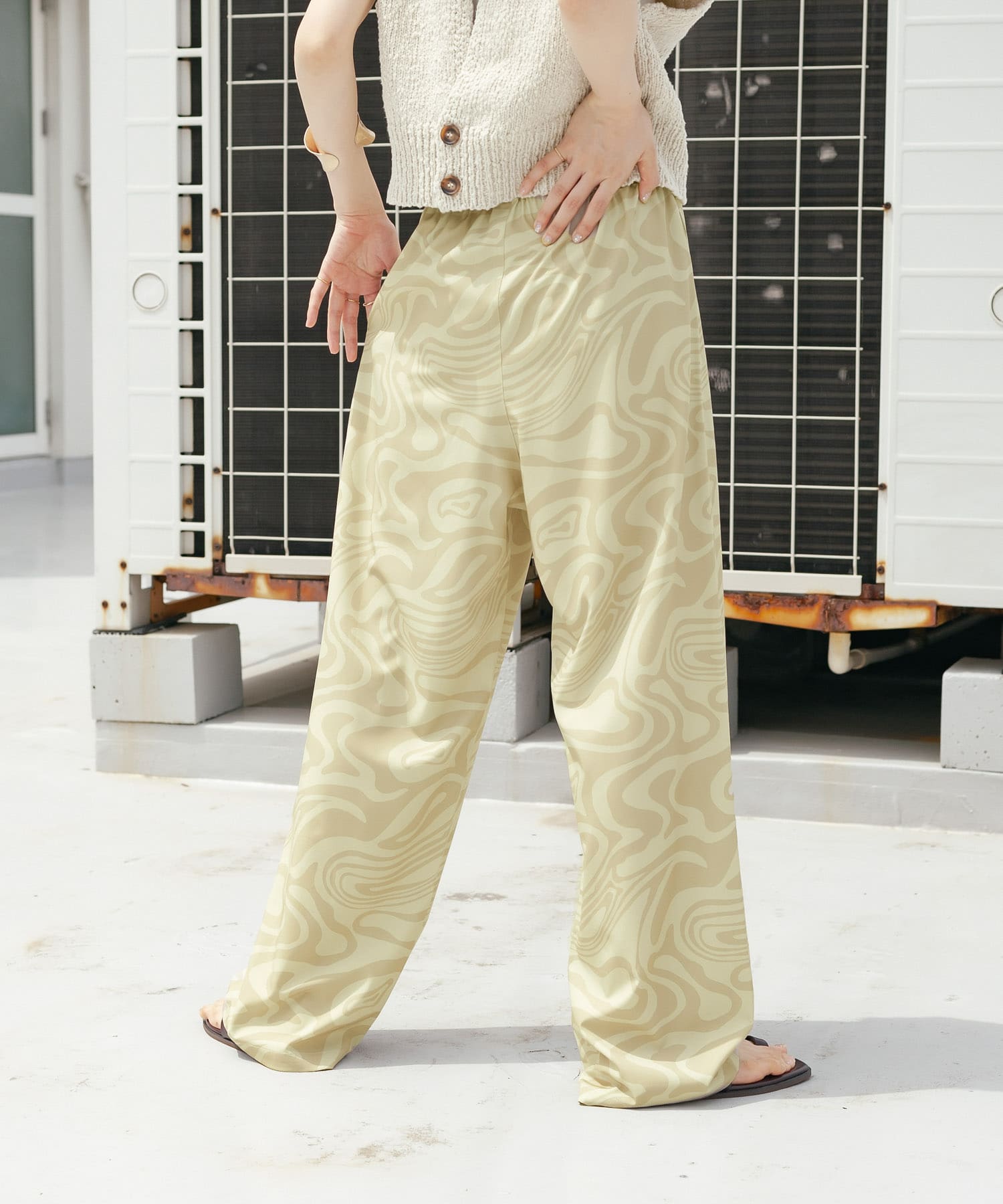 身長：160cm サイズ：one