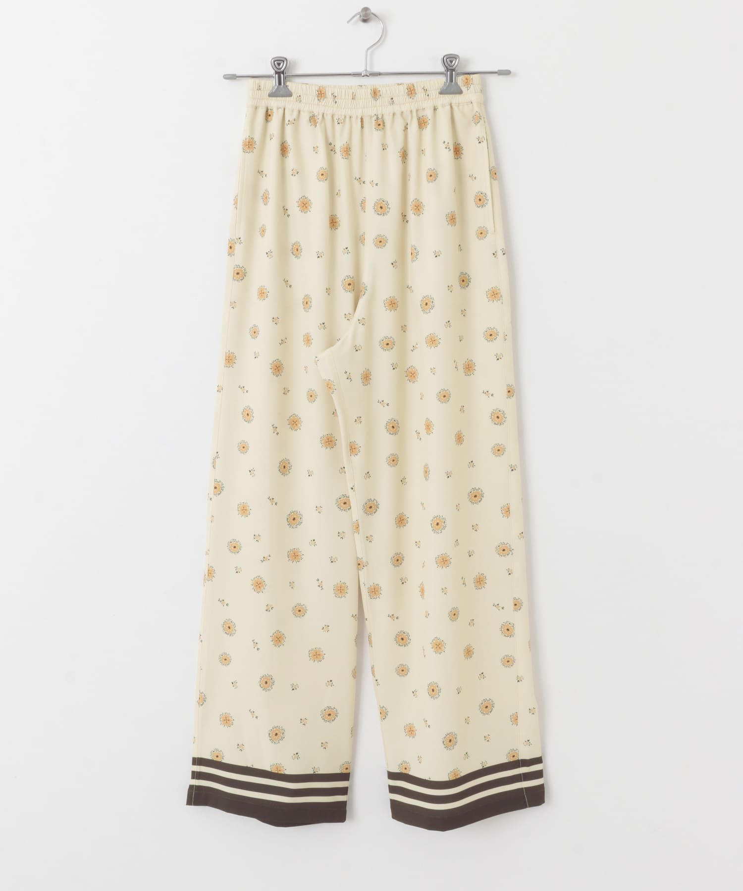 アソートプリントパンツ FLOWER BEG one