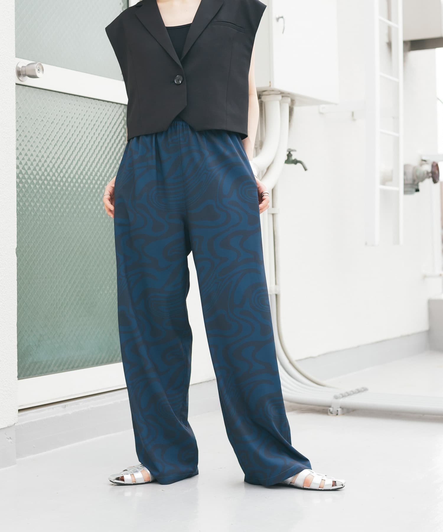 身長：160cm サイズ：one