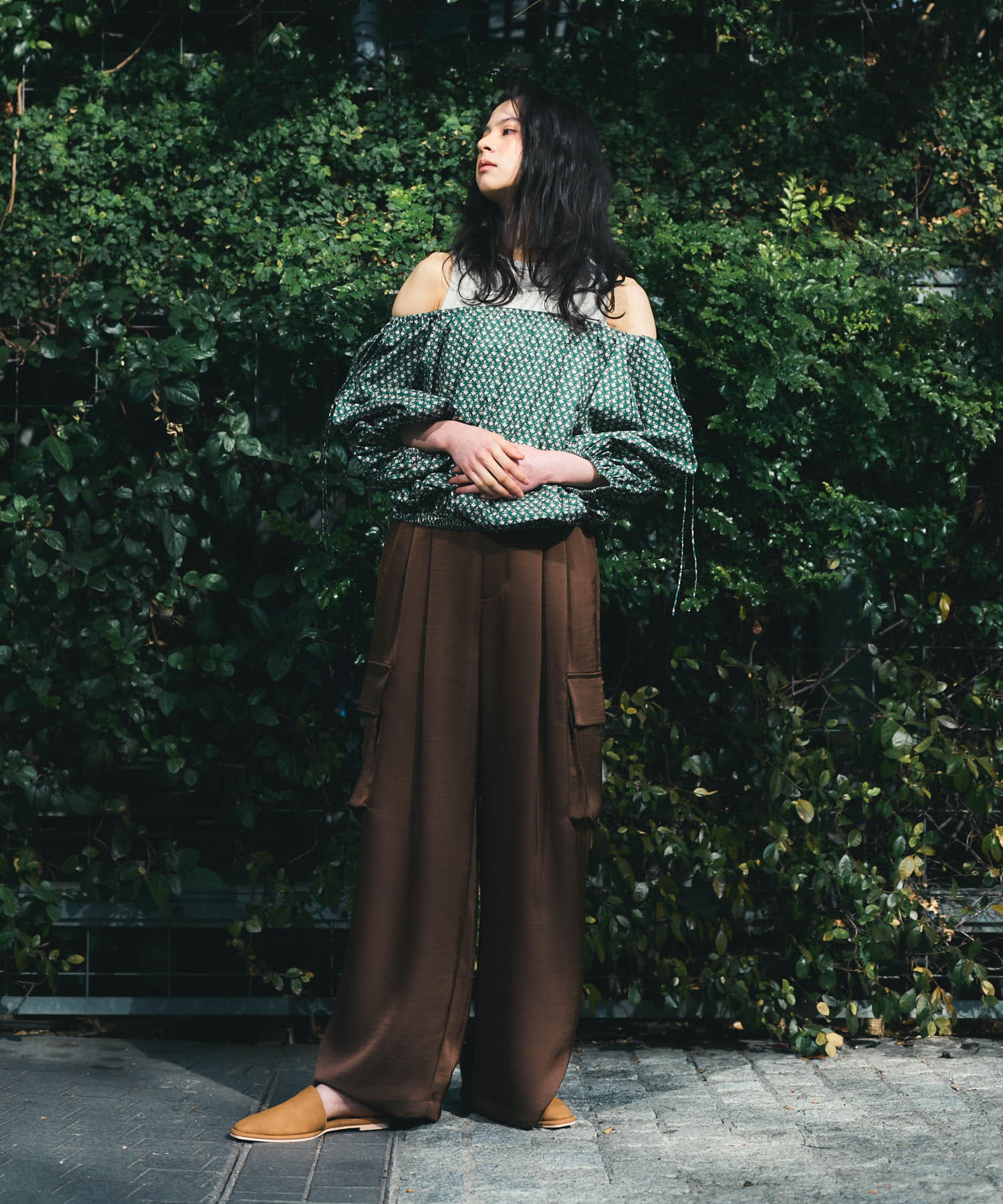 身長：164cm サイズ：one