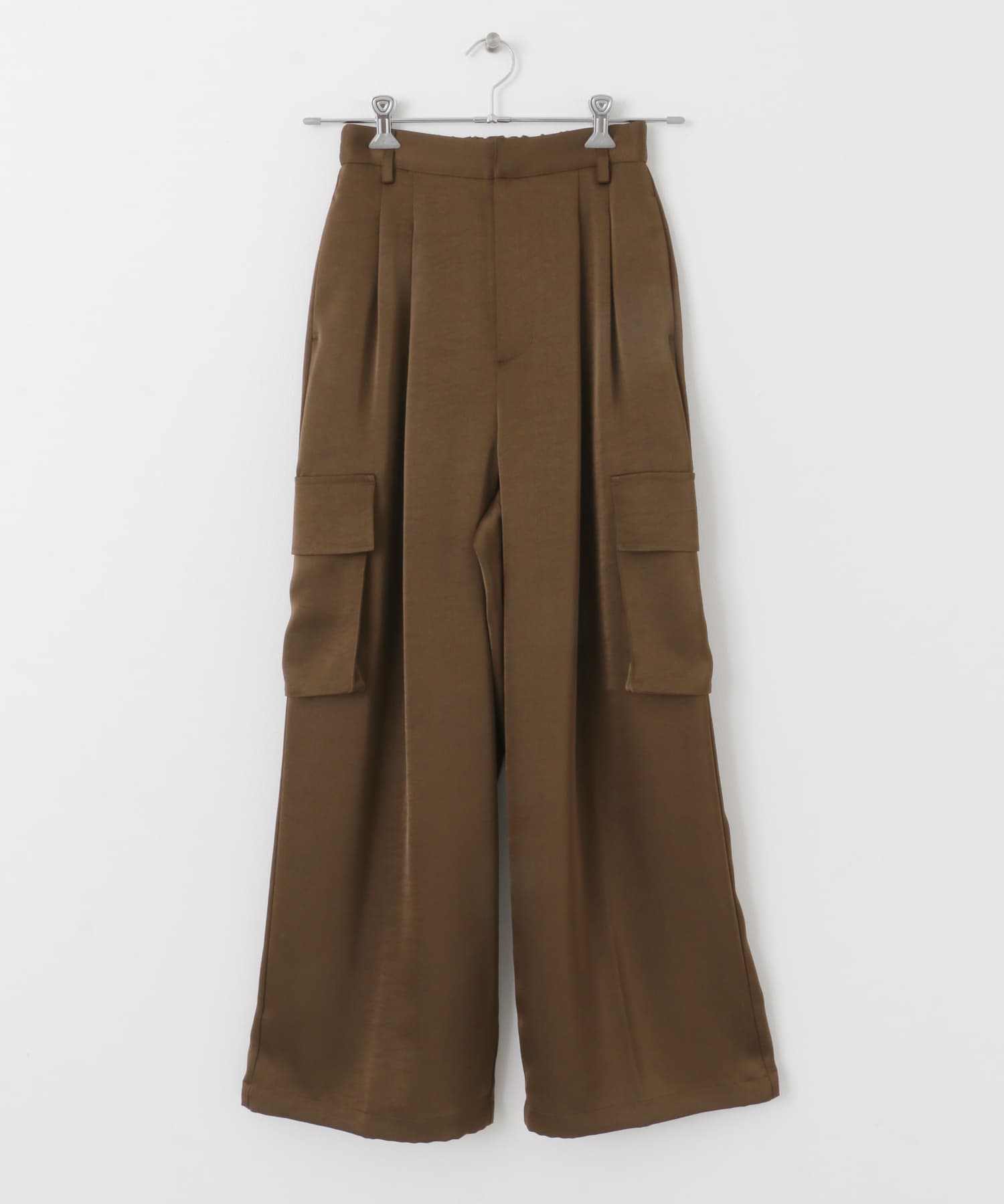 サテンカーゴパンツ(one BROWN): ボトム｜URBAN RESEARCH公式