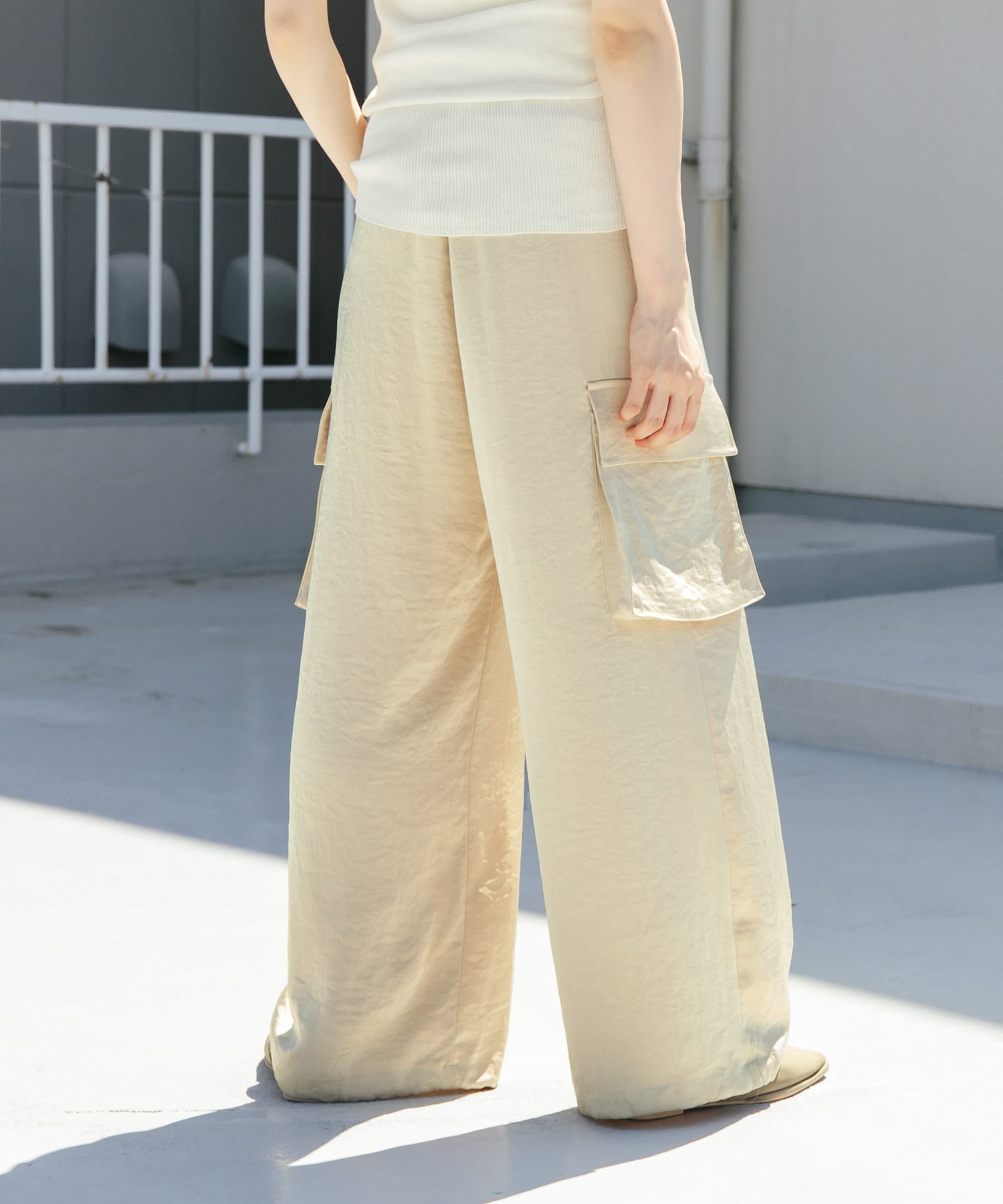 身長：160cm サイズ：one