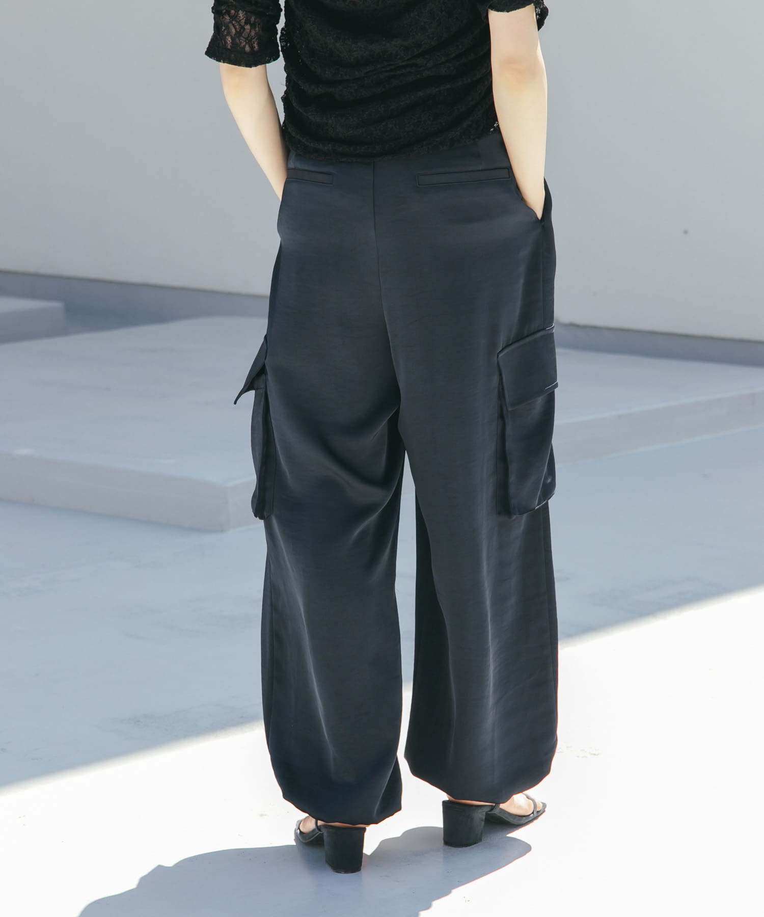 身長：160cm サイズ：one