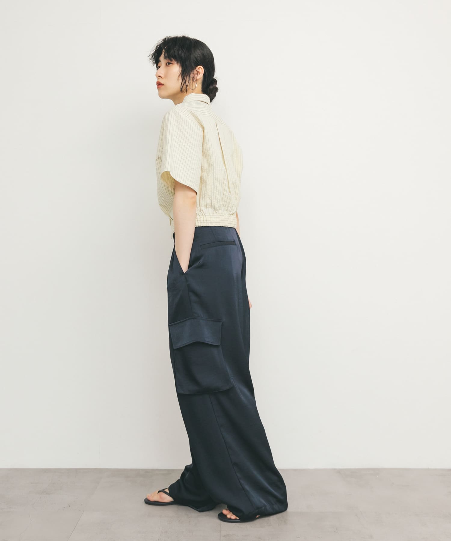 身長：160cm サイズ：one