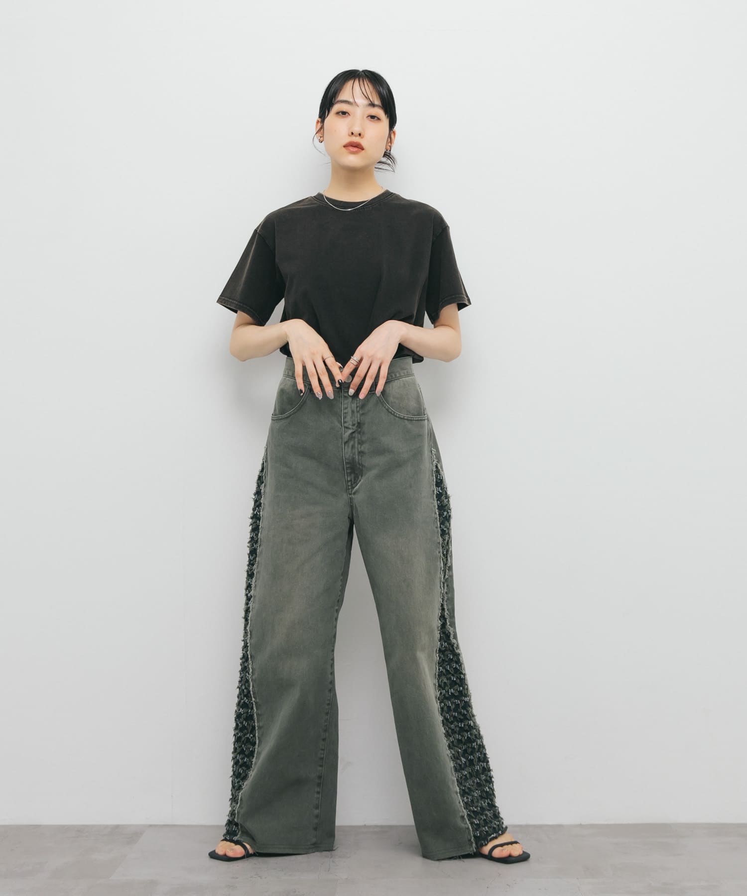 身長：160cm サイズ：36