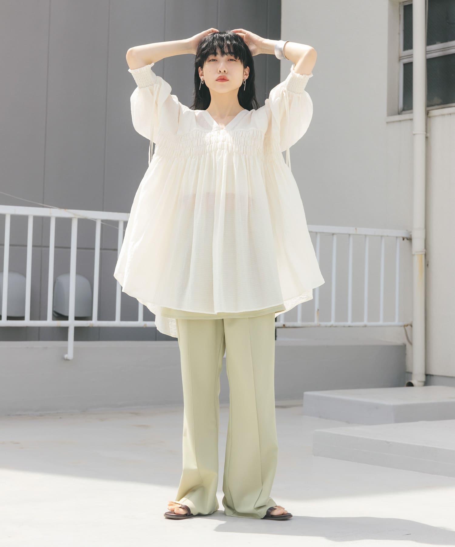 身長：160cm サイズ：36
