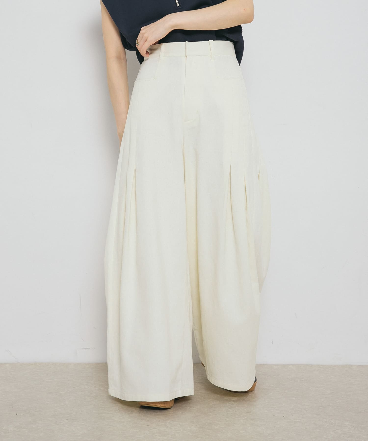 『2サイズ展開』サイドタックバギーパンツ