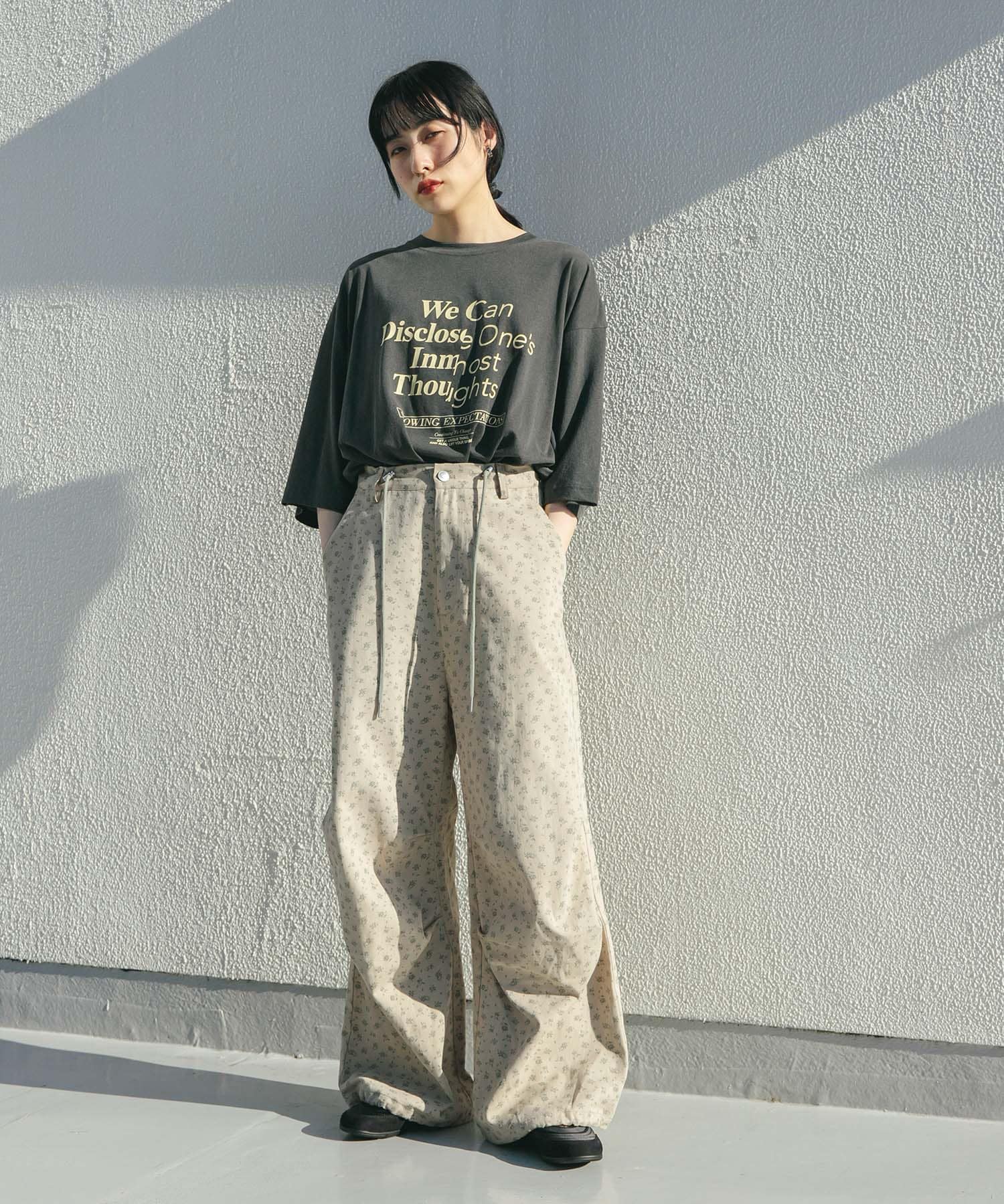 身長：160cm サイズ：one