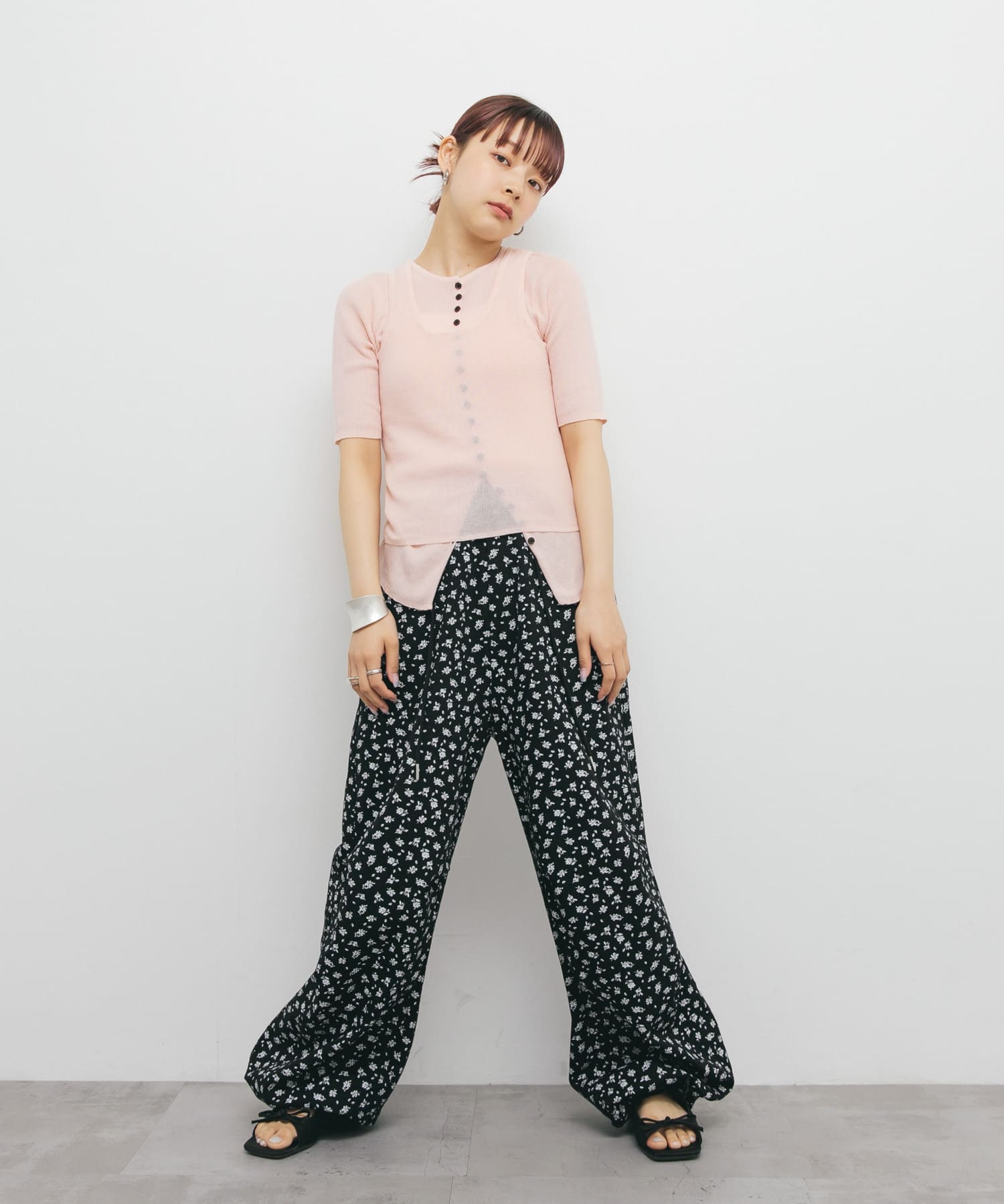 身長：153cm サイズ：one