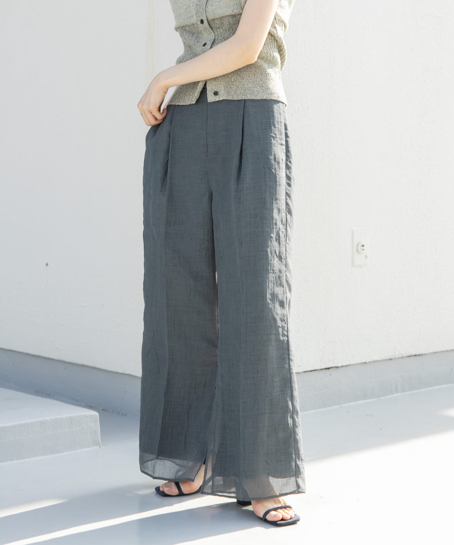 身長：160cm サイズ：one