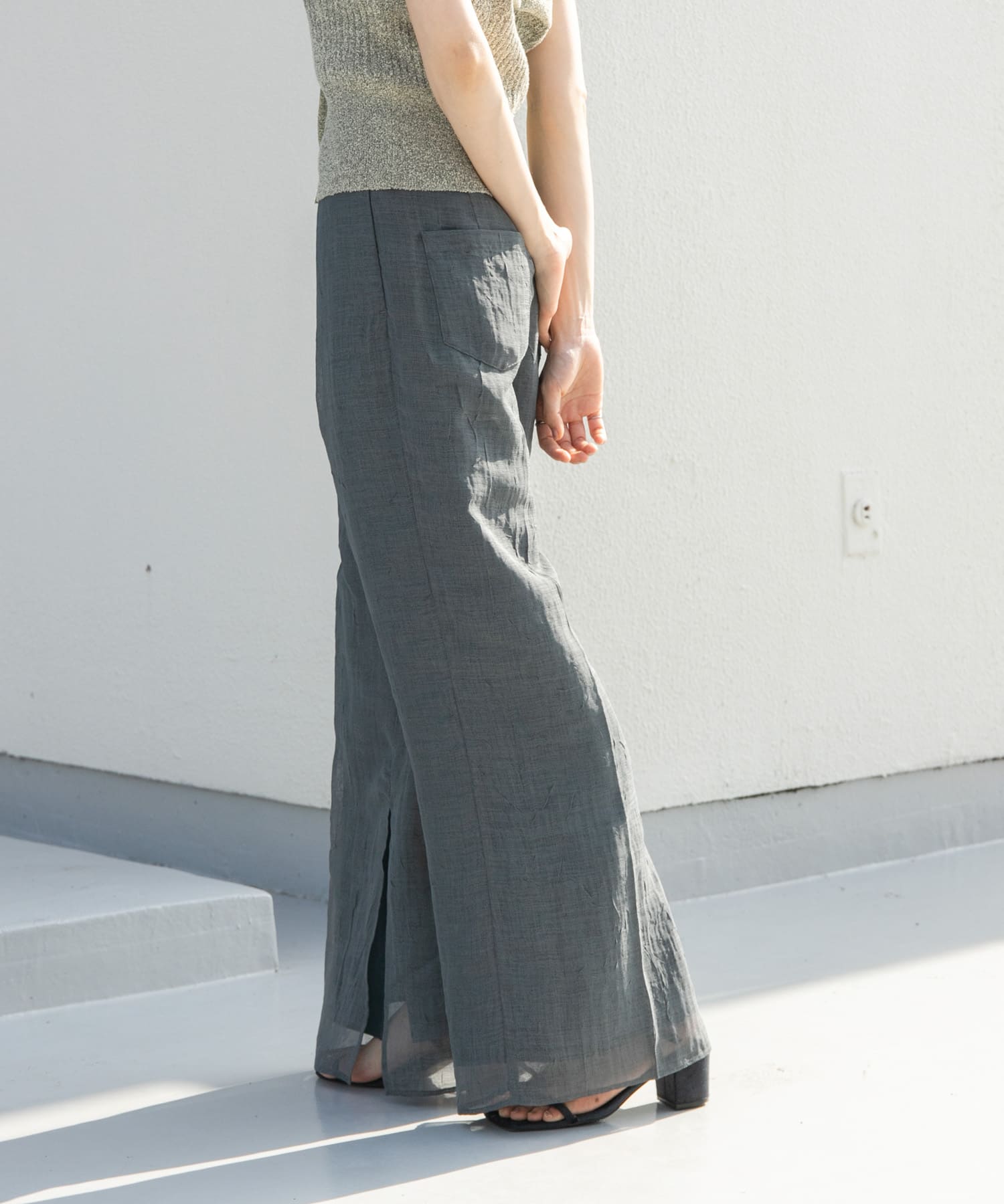 身長：160cm サイズ：one