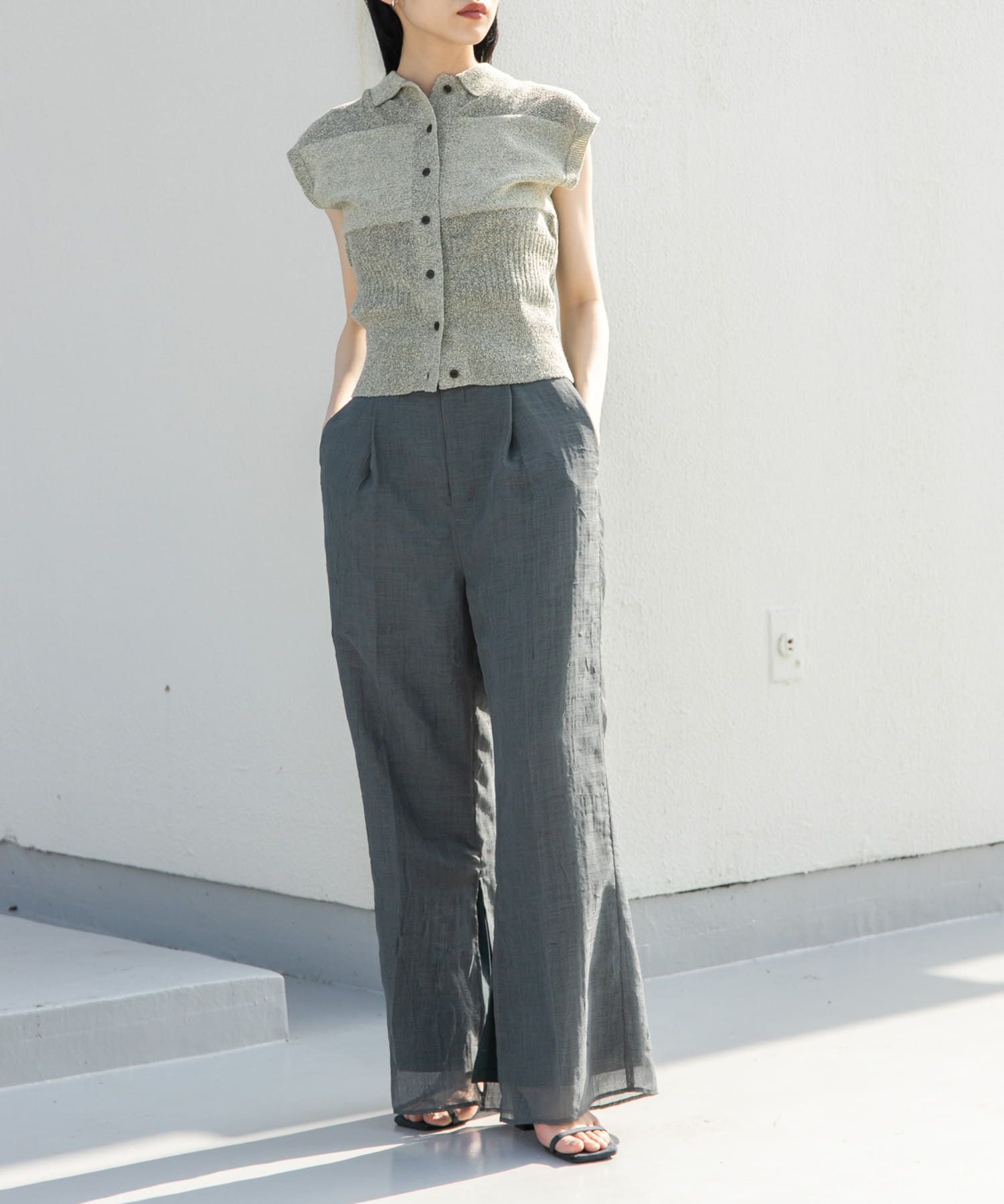 身長：160cm サイズ：one