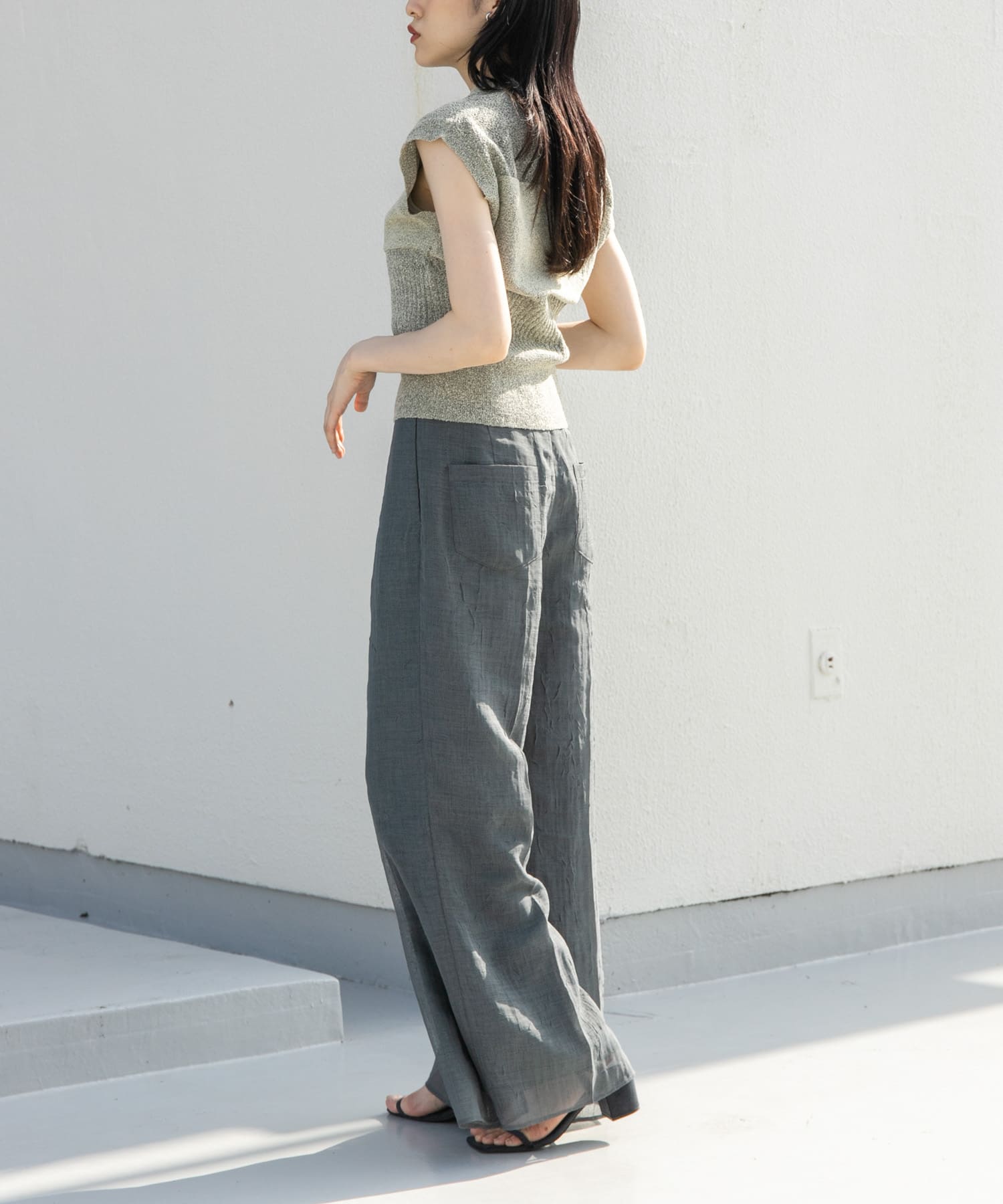 身長：160cm サイズ：one