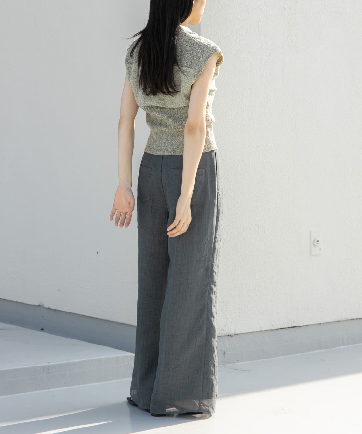 身長：160cm サイズ：one