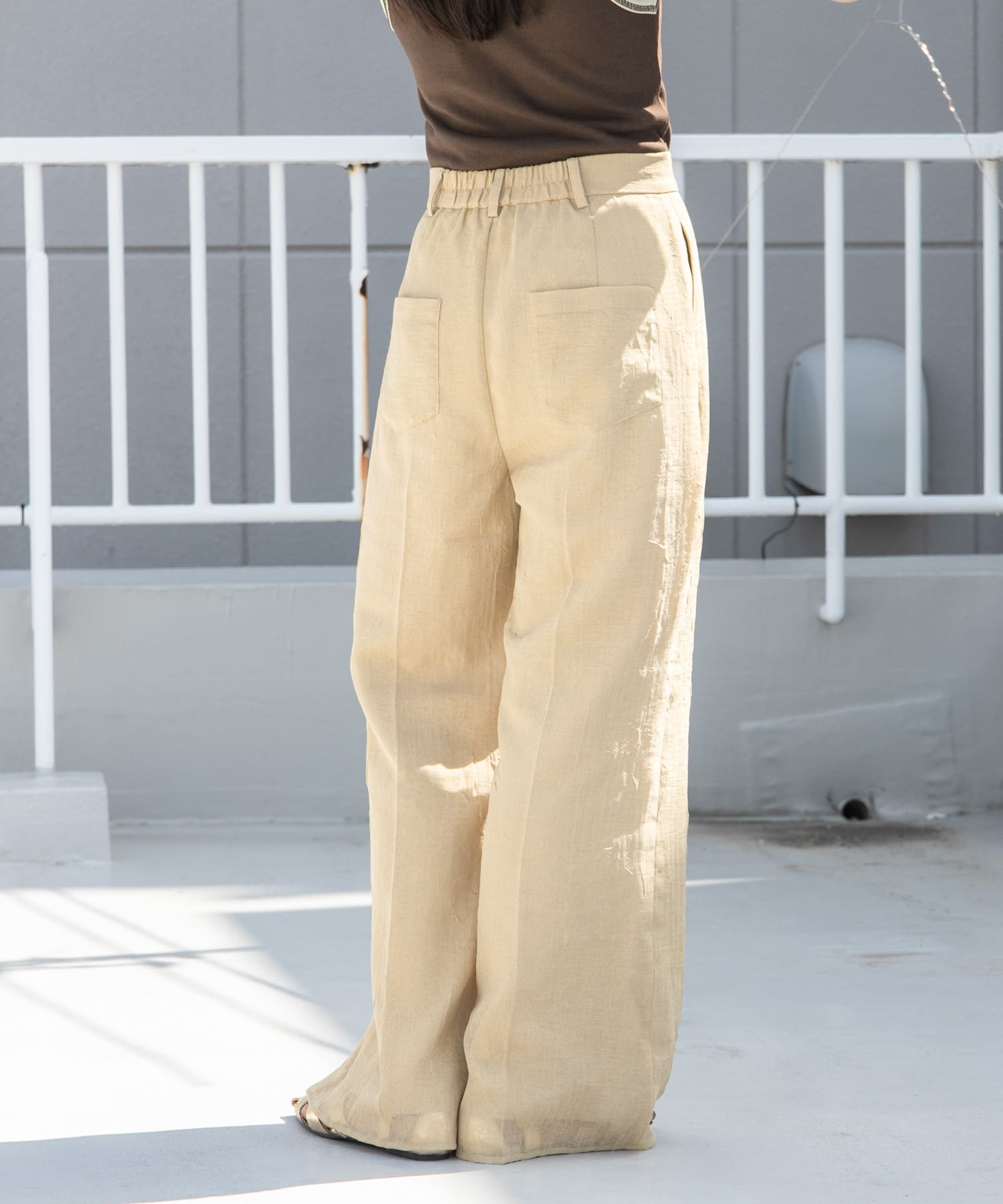 身長：160cm サイズ：one