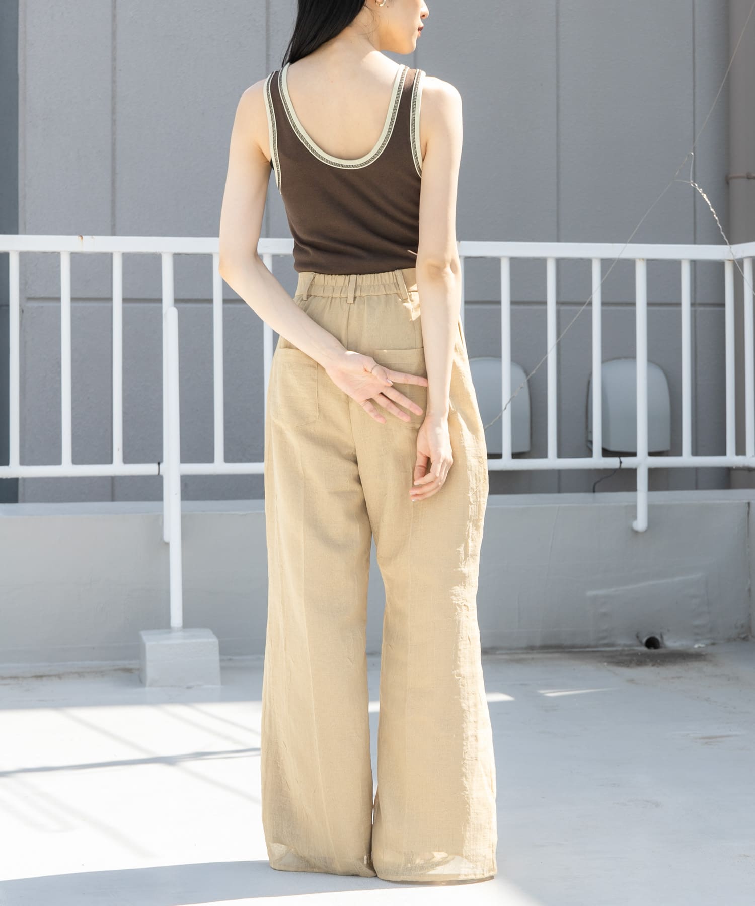 身長：160cm サイズ：one