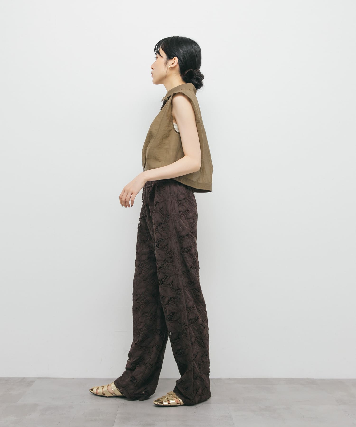 身長：160cm サイズ：one