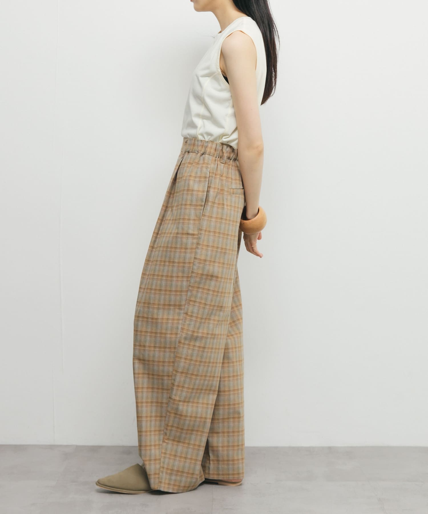 身長：160cm サイズ：one