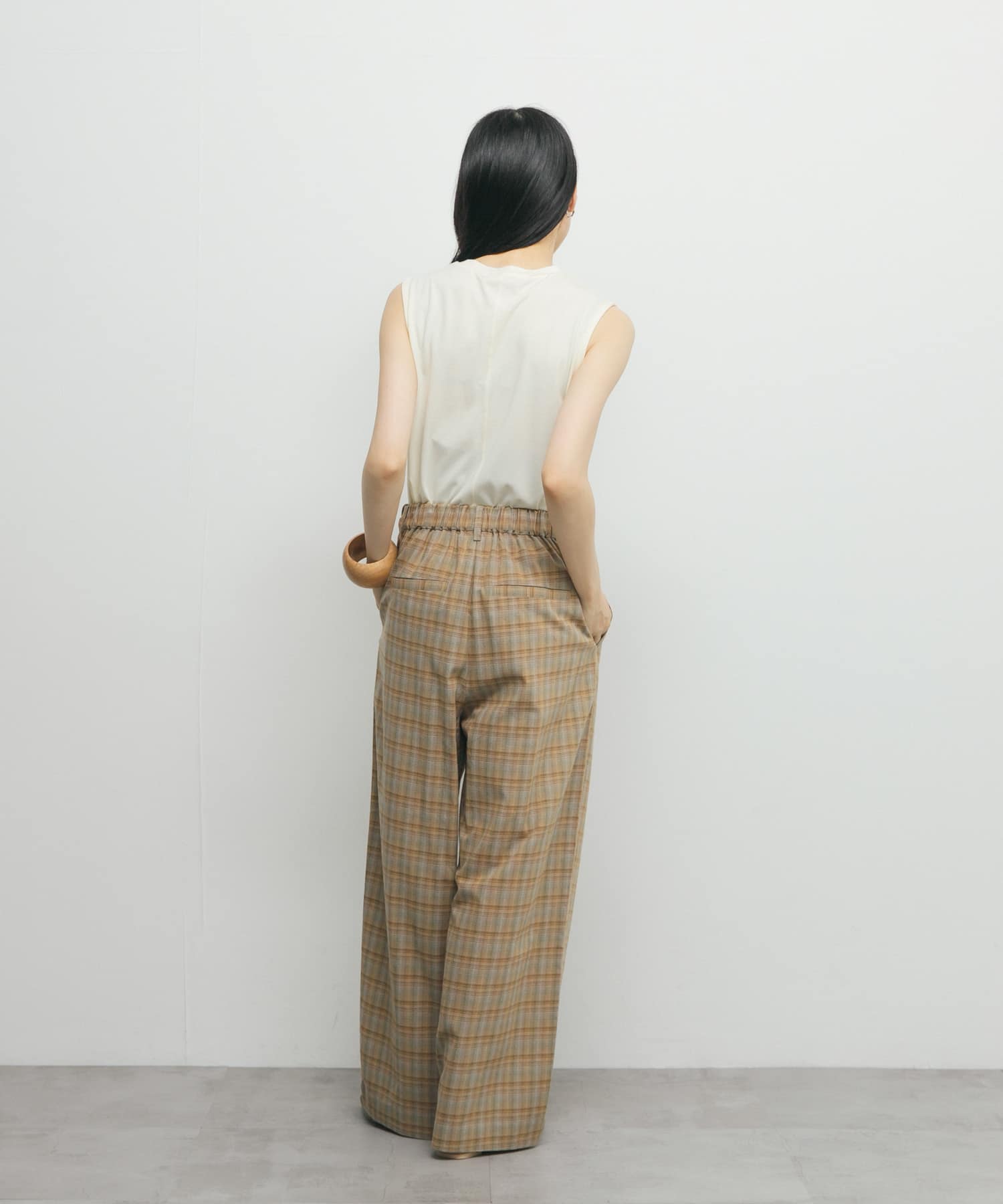 身長：160cm サイズ：one